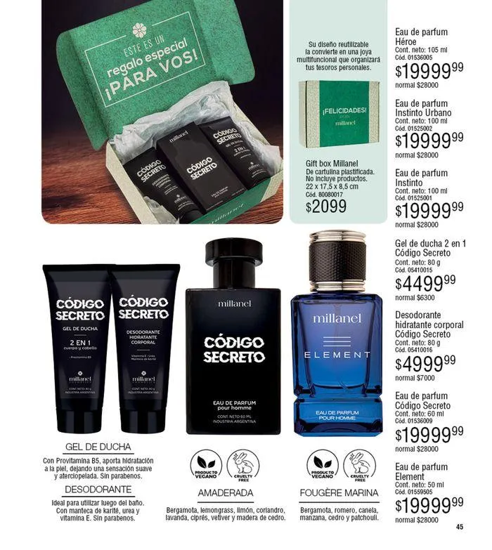Ofertas de Catálogo Millanel Cosmética C10 26 de agosto al 22 de septiembre 2024 - Página 45 del catálogo