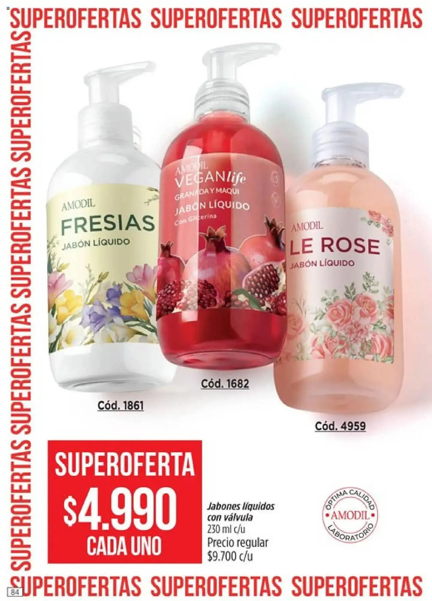 Ofertas de Catálogo Amodil 18 de julio al 31 de julio 2025 - Página 84 del catálogo