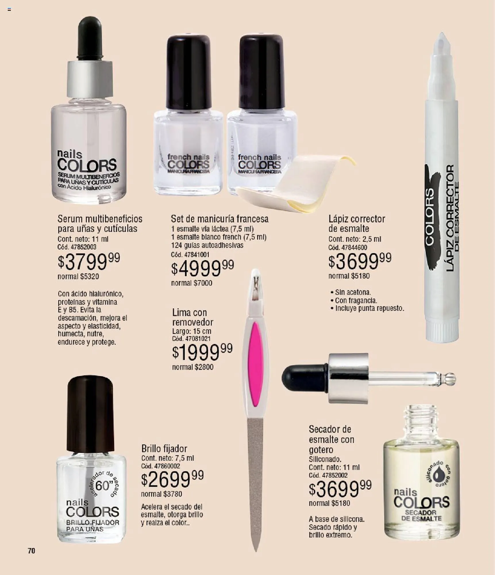 Ofertas de Catálogo Millanel Cosmética 11 de marzo al 7 de abril 2024 - Página 70 del catálogo