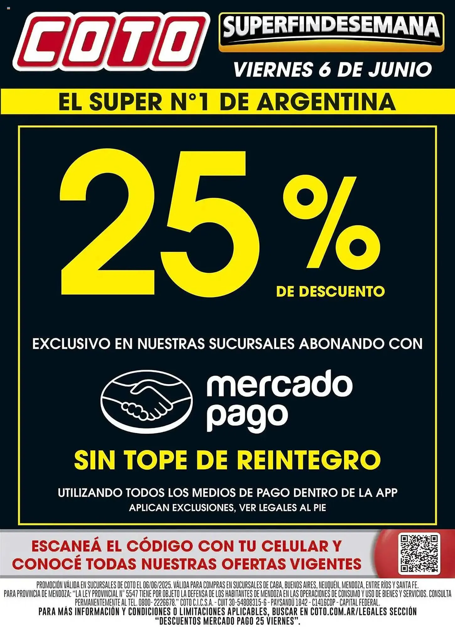 Ofertas de Catálogo Coto 6 de junio al 6 de junio 2025 - Página 1 del catálogo