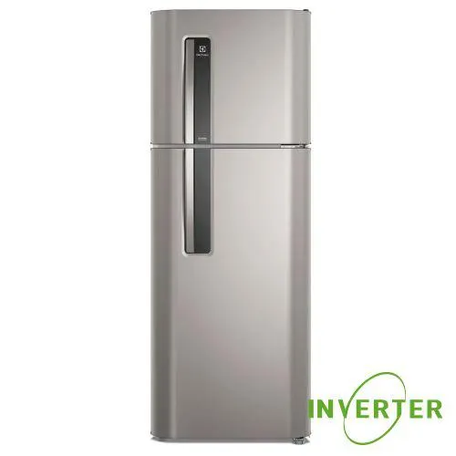 Heladera Electrolux Inverter 298L No Frost Plata HENI3500P