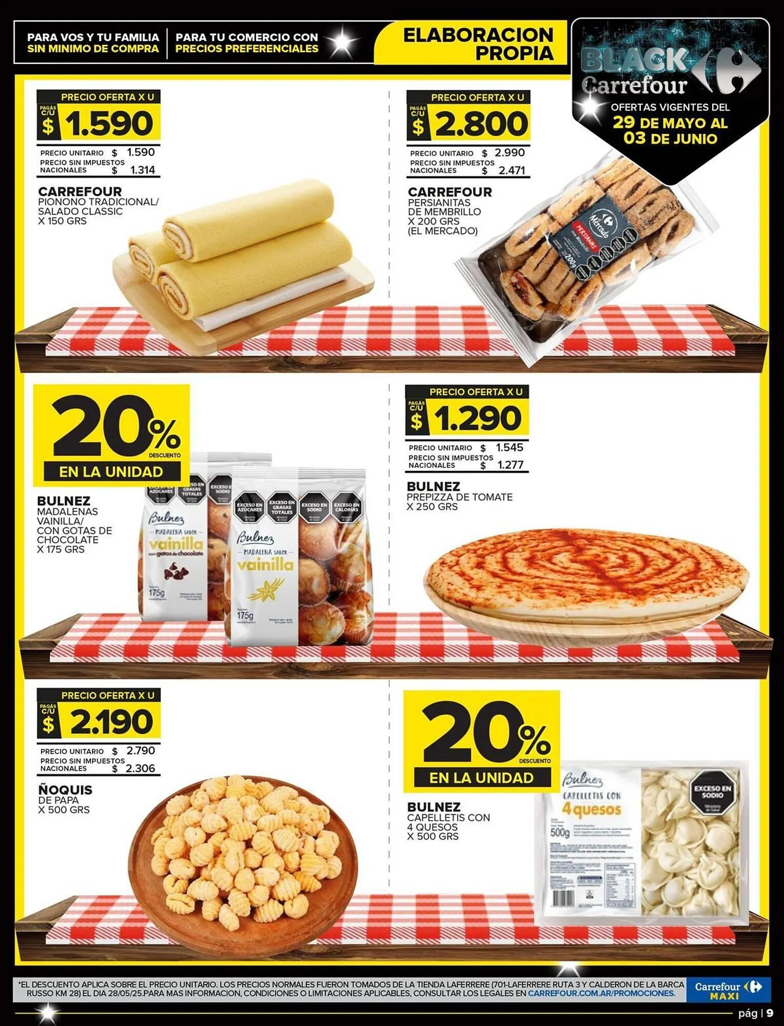 Ofertas de Catálogo Carrefour Maxi 29 de mayo al 3 de junio 2025 - Página 9 del catálogo