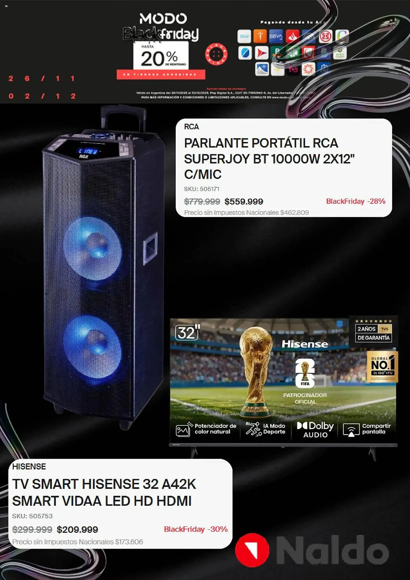 Ofertas de Catálogo Naldo Lombardi 26 de noviembre al 3 de diciembre 2025 - Página 5 del catálogo