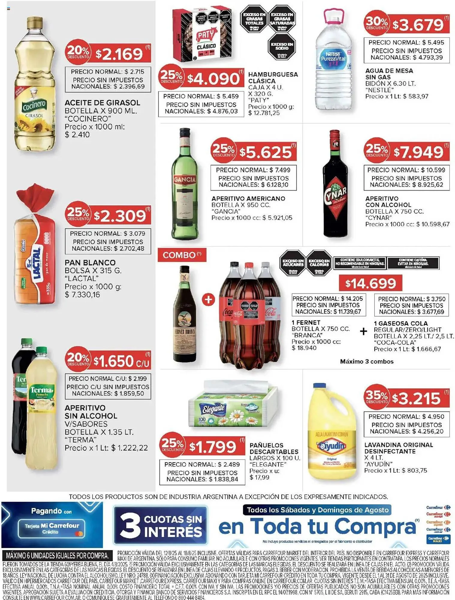 Ofertas de Catálogo Carrefour Market 12 de agosto al 19 de agosto 2025 - Página 10 del catálogo