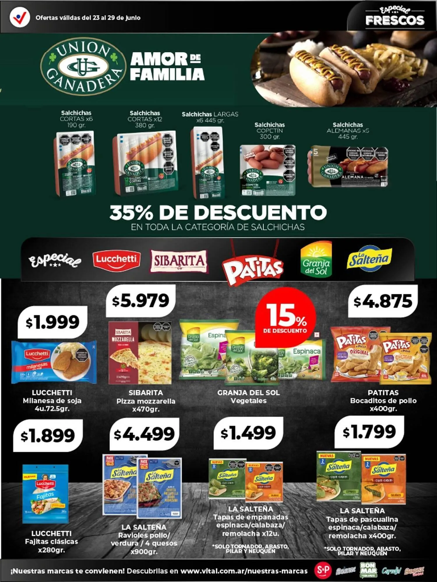 Ofertas de Catálogo Supermayorista Vital 23 de junio al 29 de junio 2025 - Página 6 del catálogo