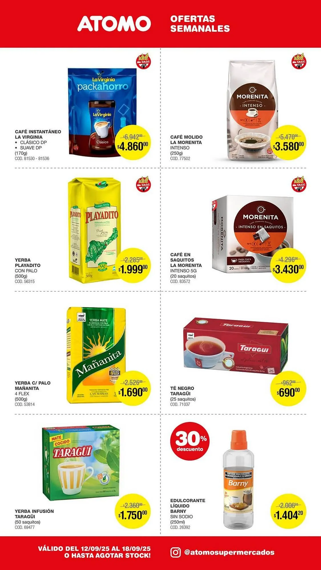 Ofertas de Catálogo Atomo Conviene 12 de septiembre al 20 de septiembre 2025 - Página 9 del catálogo