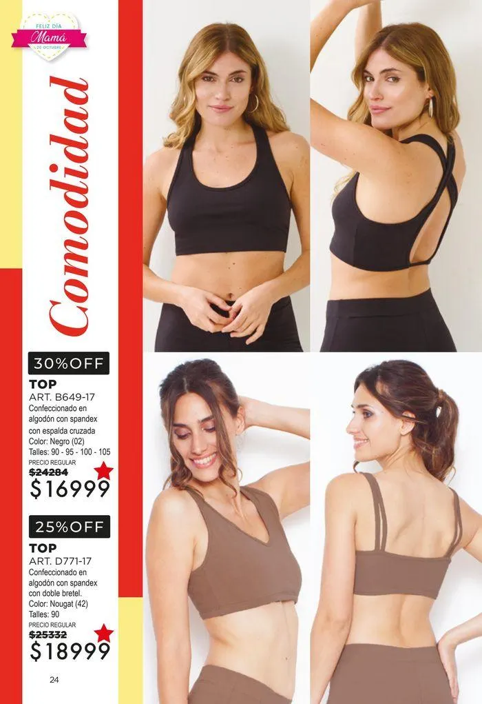 Ofertas de Juana Bonita Catálogo Empresaria 2409 23 de agosto al 6 de septiembre 2024 - Página 90 del catálogo