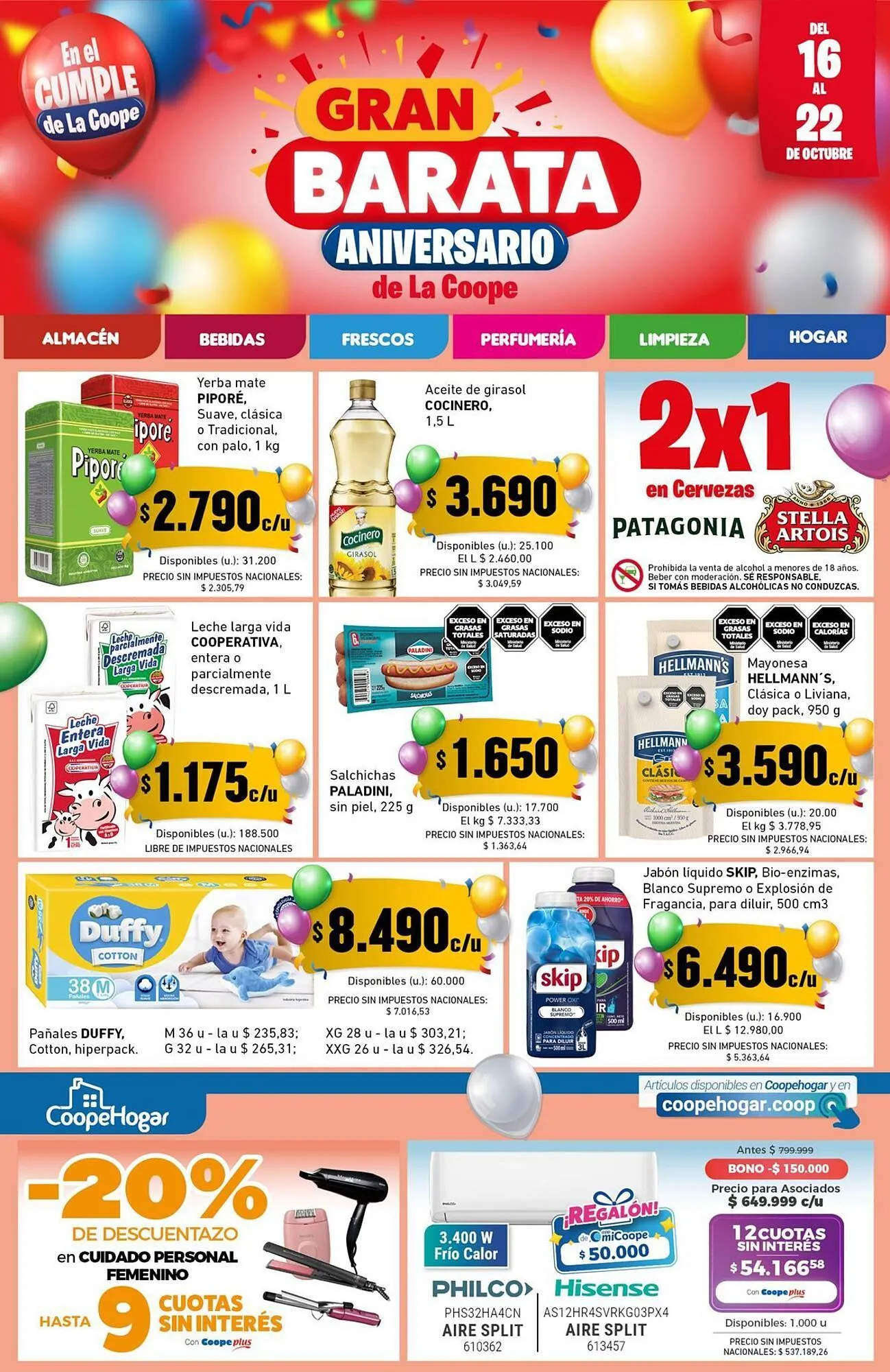 Catálogo Cooperativa Obrera - 1