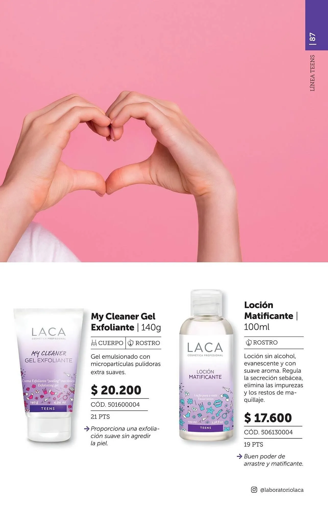 Ofertas de Catálogo Laboratorio LACA 3 de octubre al 31 de enero 2026 - Página 87 del catálogo