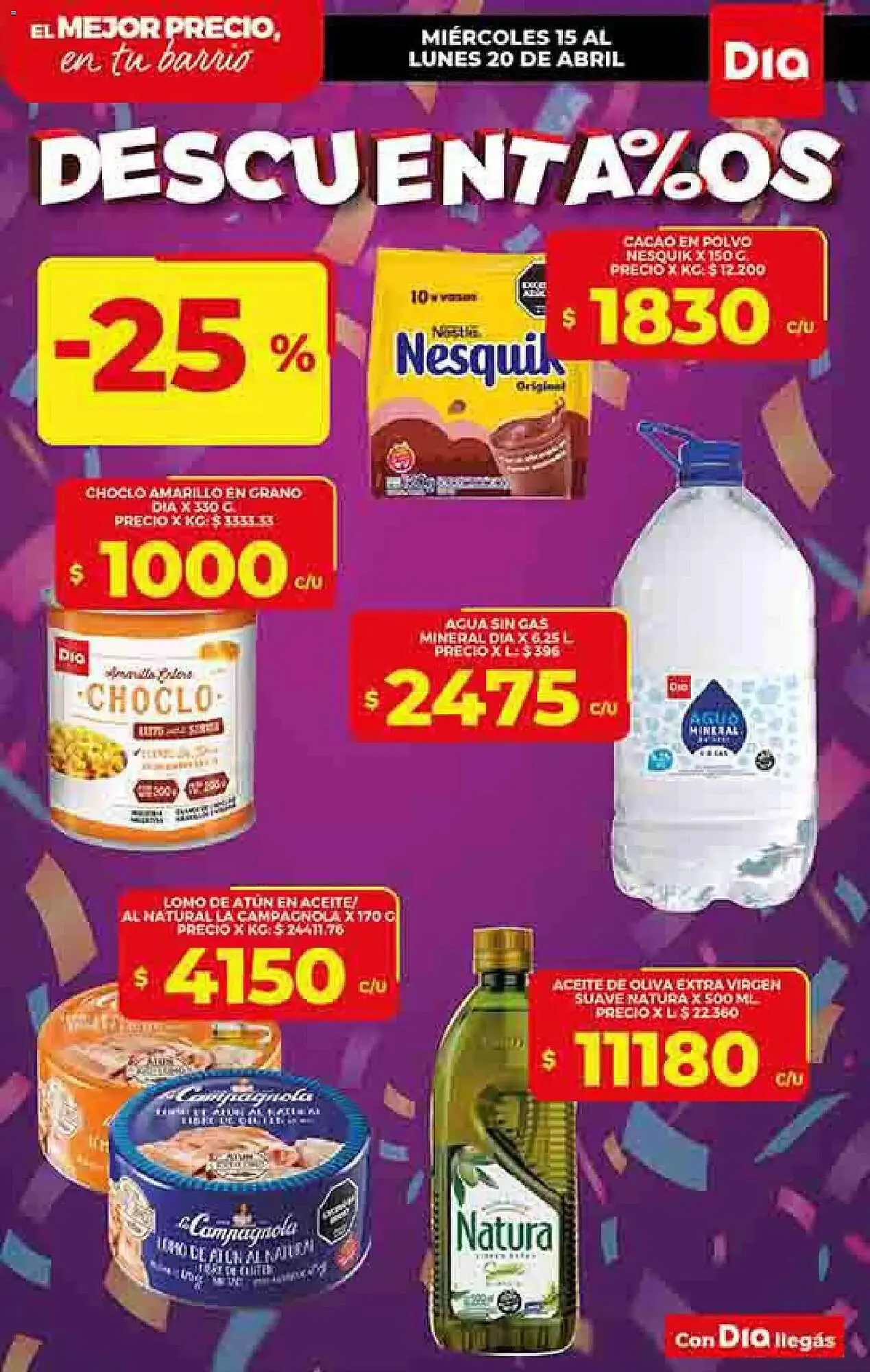 Ofertas de Folleto Supermercados DIA 15 de abril al 20 de abril 2026 - Página 4 del catálogo