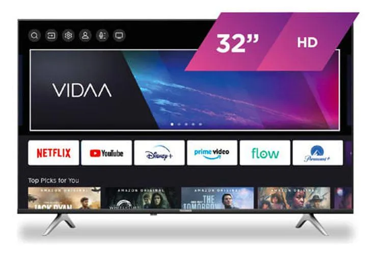Smart Tv Led Hd 32 Telefunken Vidaa Tk3223h5