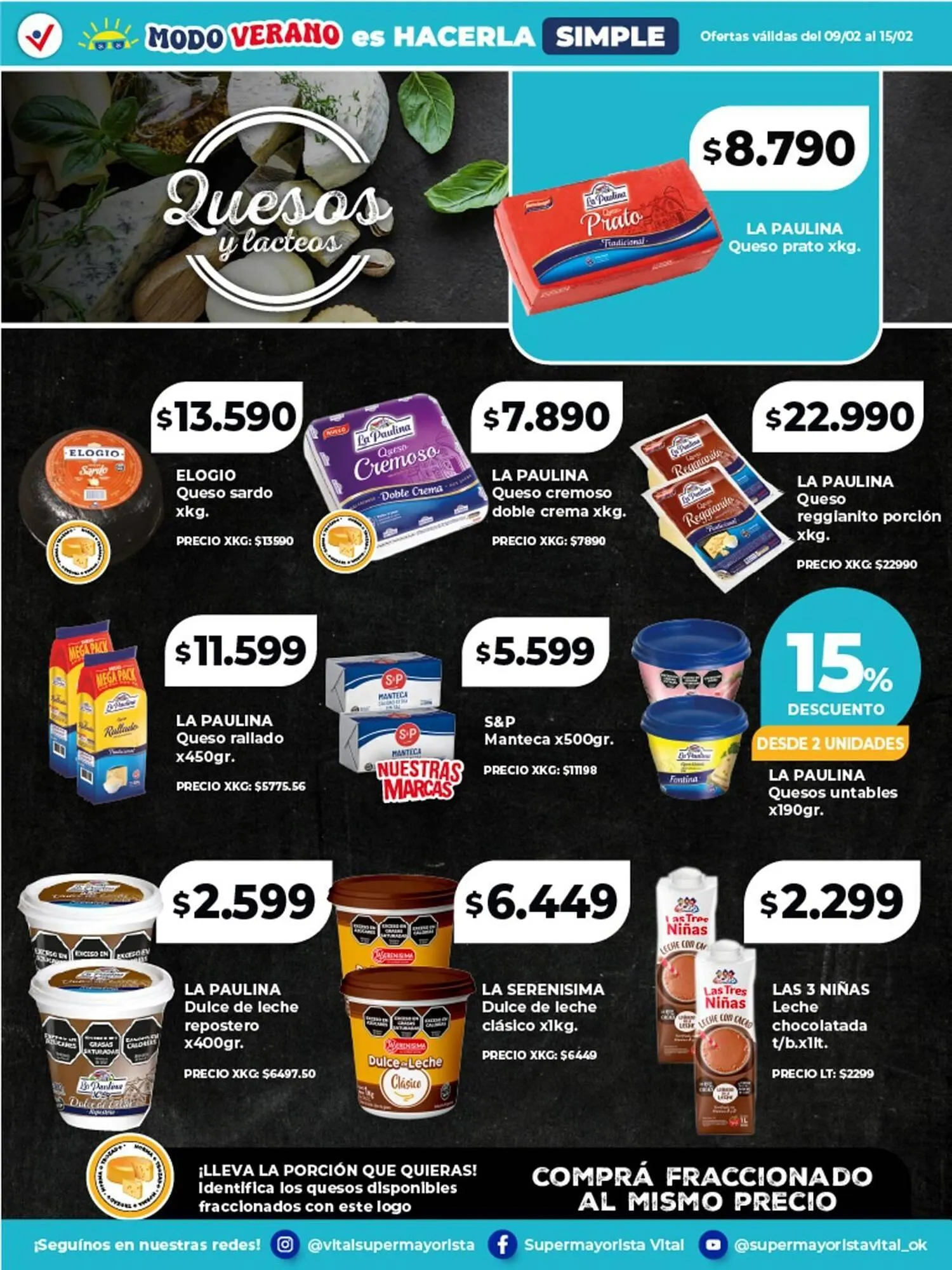 Ofertas de Catálogo Supermayorista Vital 9 de febrero al 15 de febrero 2026 - Página 5 del catálogo