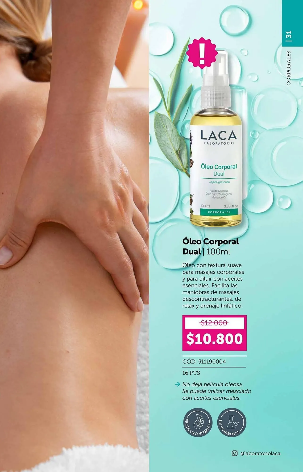 Ofertas de Catálogo Laboratorio LACA 3 de octubre al 31 de enero 2026 - Página 31 del catálogo