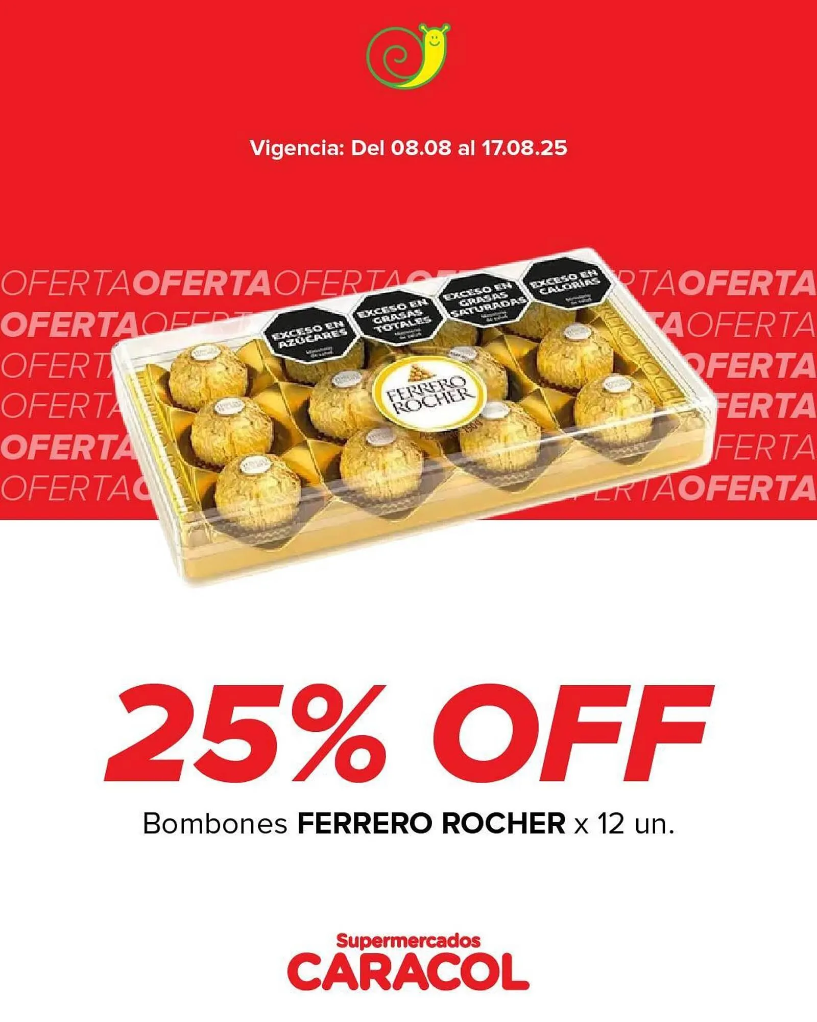 Ofertas de Catálogo Supermercados Caracol 8 de agosto al 17 de agosto 2025 - Página 4 del catálogo