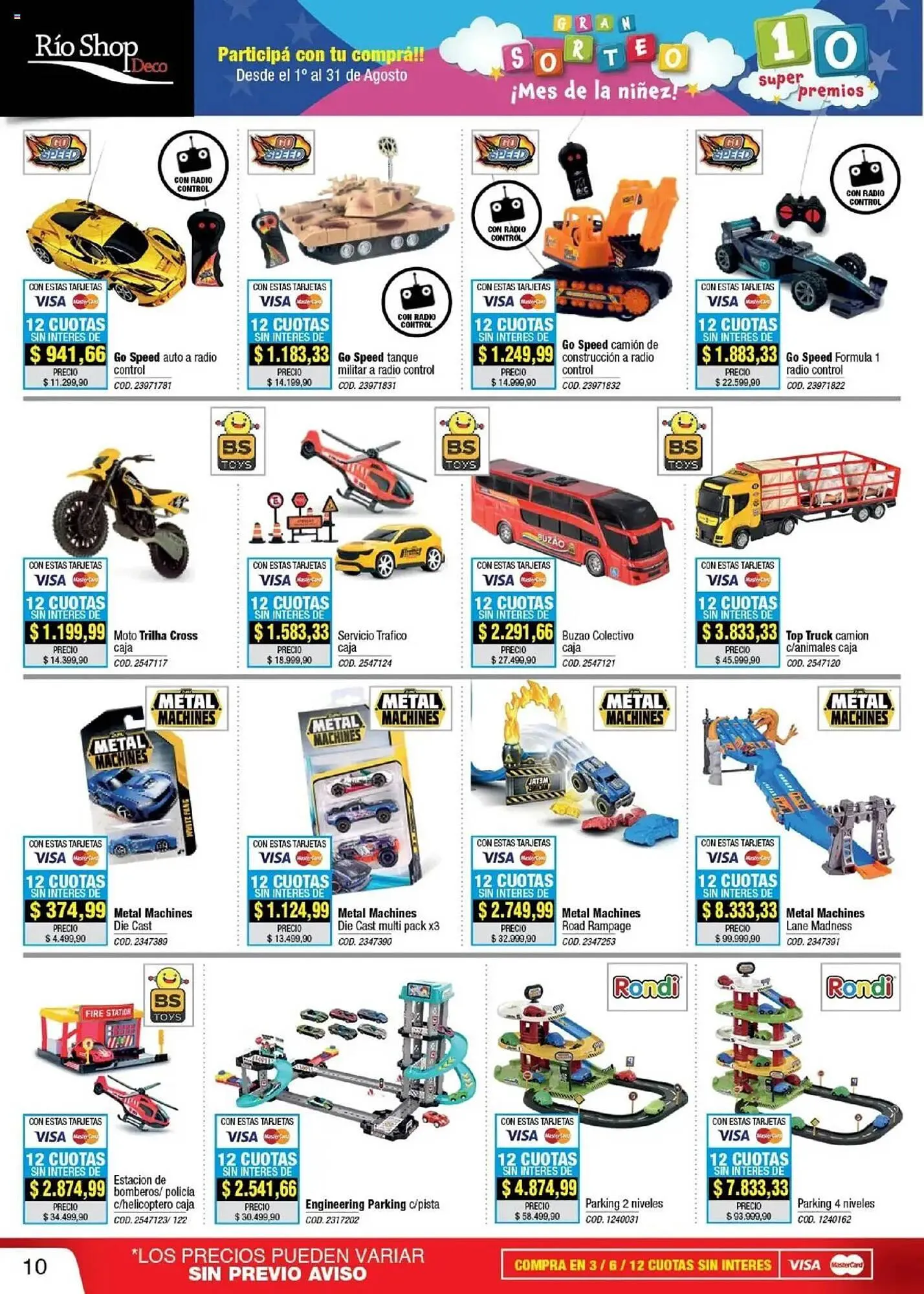 Ofertas de Catálogo Rio Shop Deco 1 de agosto al 1 de septiembre 2025 - Página 10 del catálogo