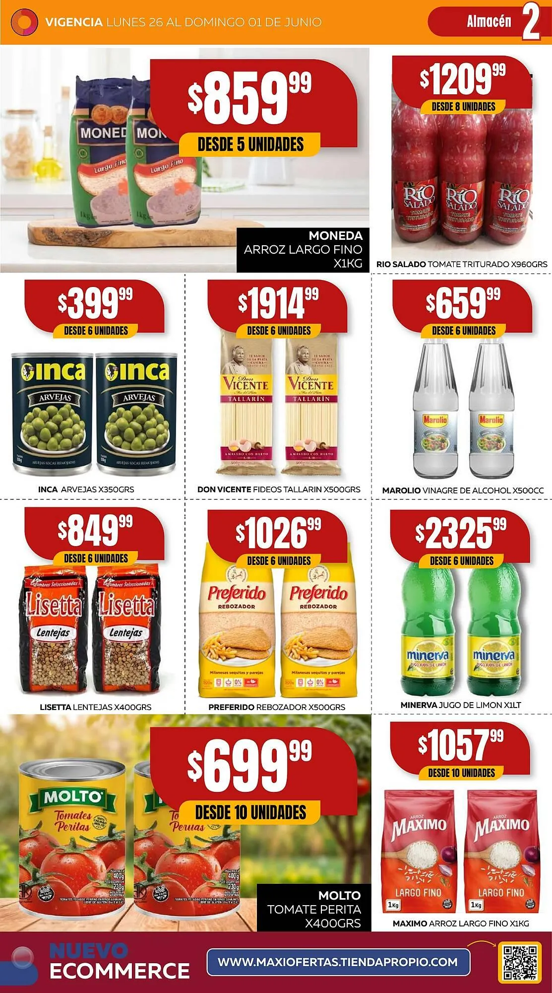 Ofertas de Catálogo Maxi Ofertas 26 de mayo al 1 de junio 2025 - Página 2 del catálogo