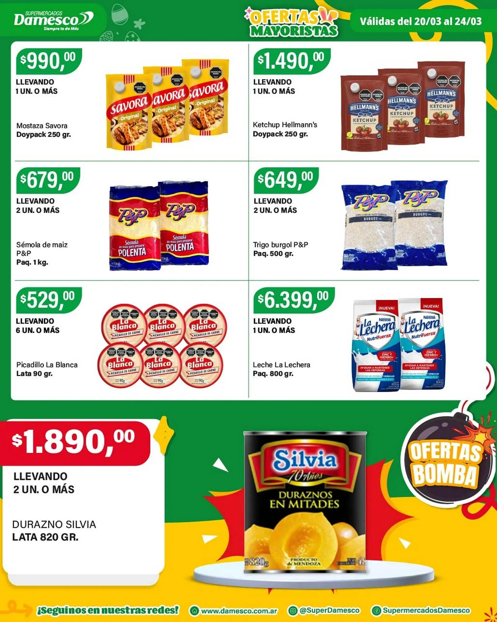 Ofertas de Catálogo Supermercados Damesco 20 de marzo al 24 de marzo 2026 - Página 4 del catálogo