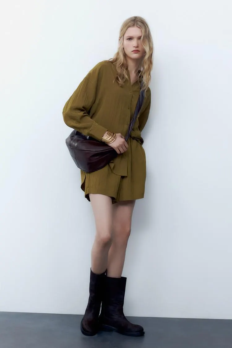 CAMISA ARRUGADA ZW COLLECTION