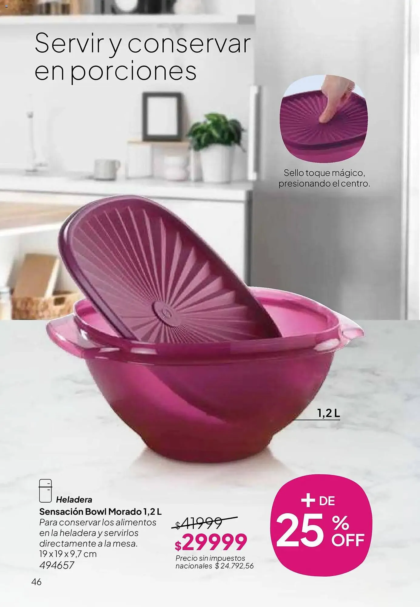 Ofertas de Folleto Tupperware 9 de marzo al 31 de marzo 2026 - Página 47 del catálogo