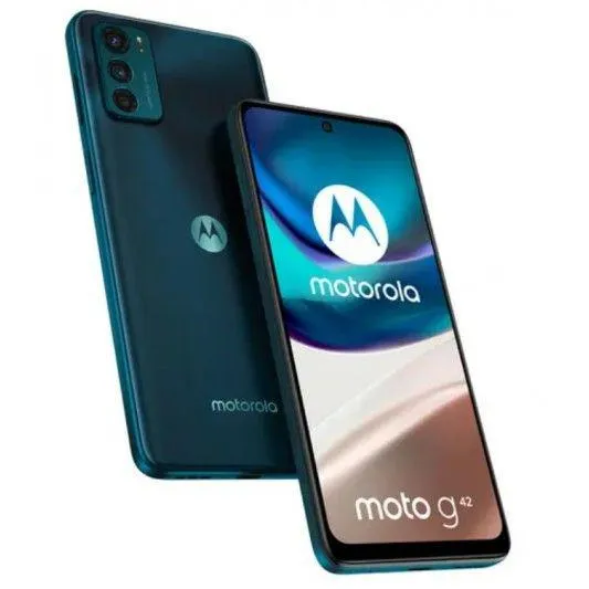 MOTOROLA CELULAR XT2233-1 (HAWAII+OLED) VERDE ATLANTICO G42 4+64GB