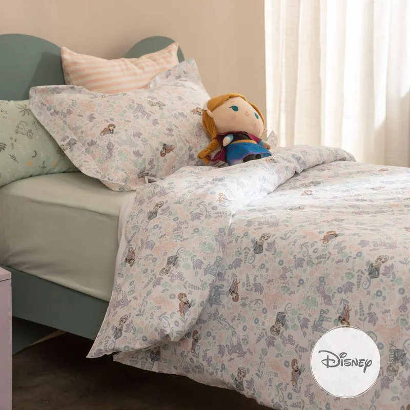 Funda de Acolchado 1 Plaza Folk Frozen