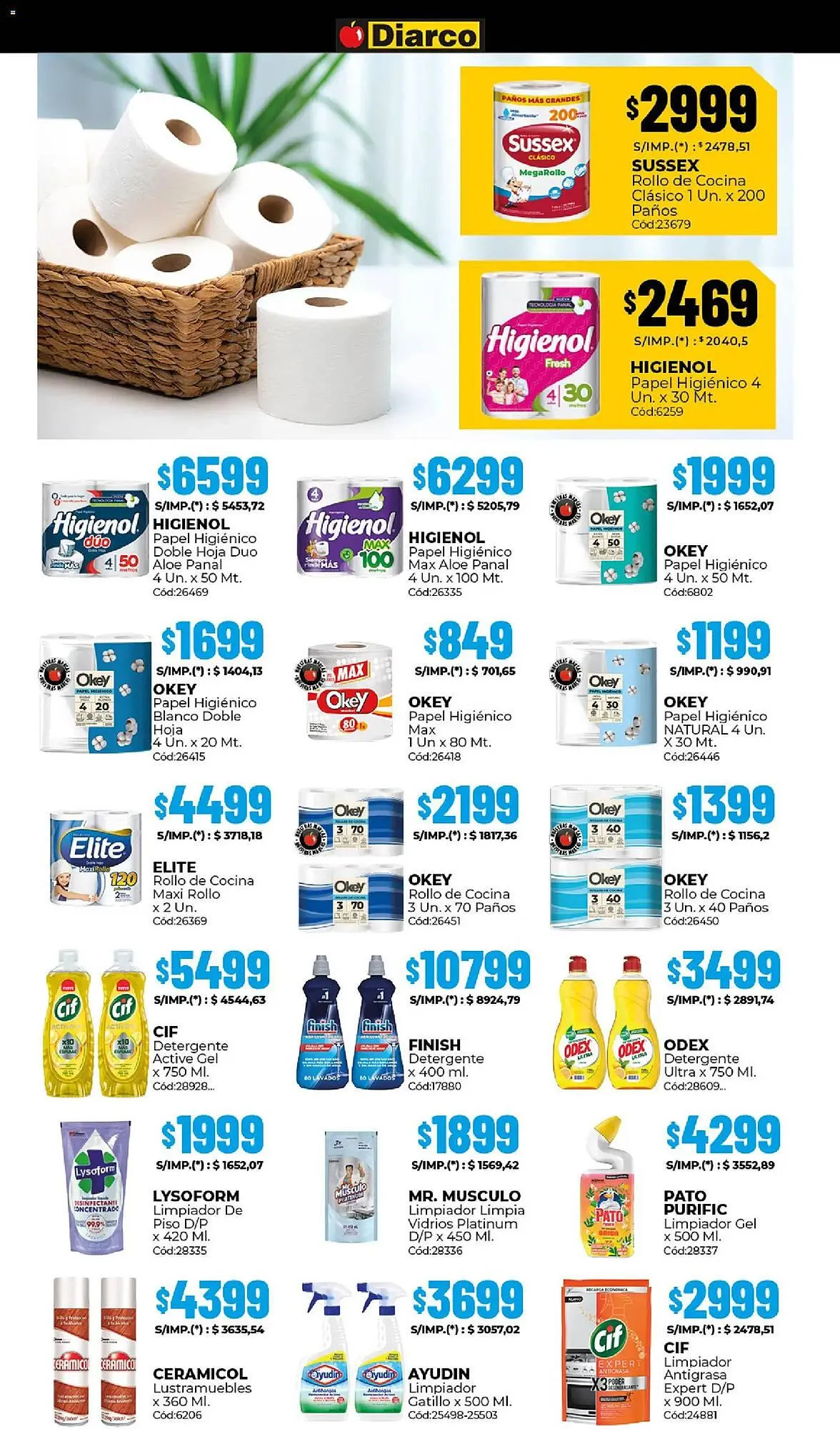 Ofertas de Catálogo Diarco 27 de abril al 30 de abril 2026 - Página 16 del catálogo