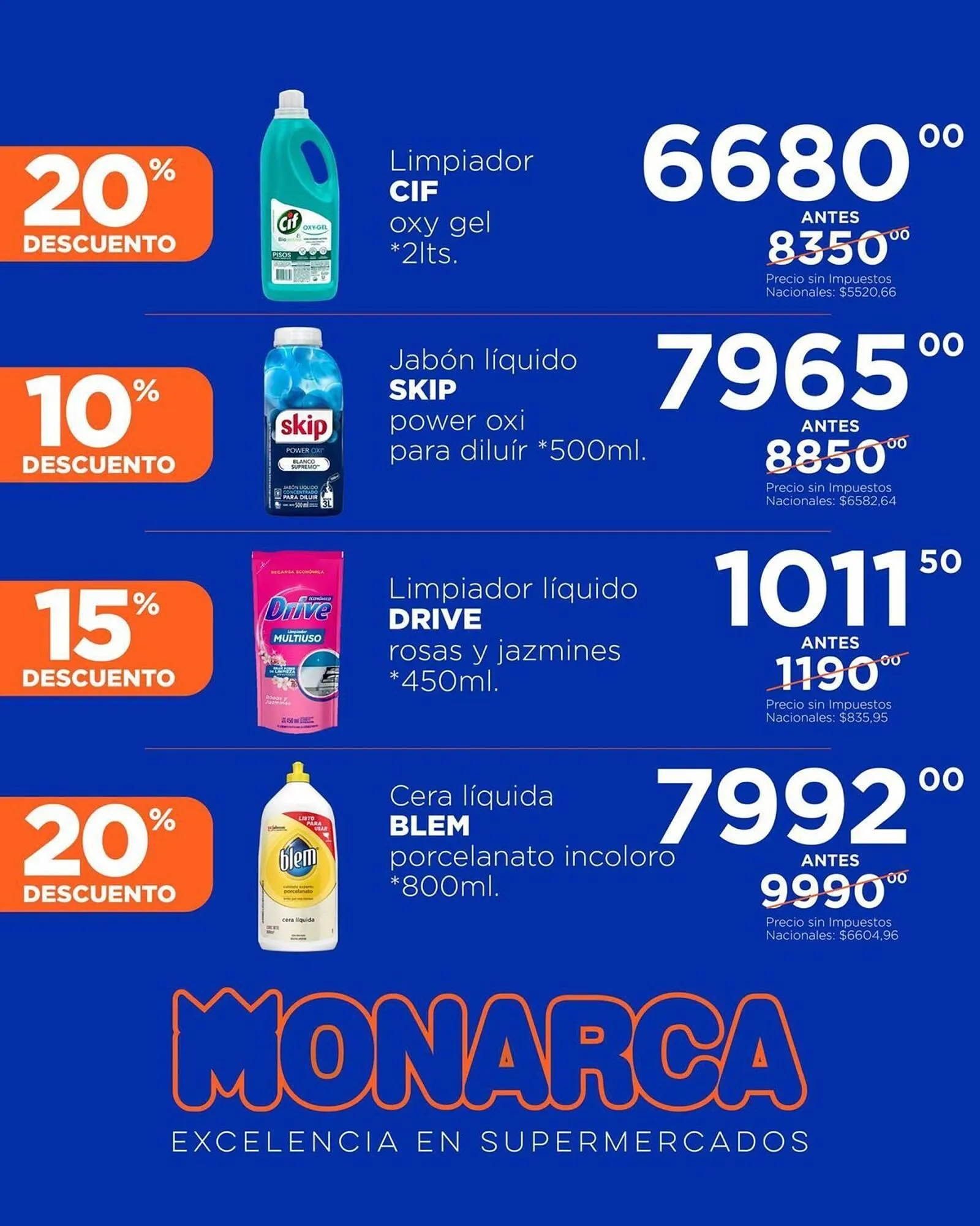 Ofertas de Catálogo Supermercados Monarca 5 de junio al 30 de junio 2025 - Página 6 del catálogo
