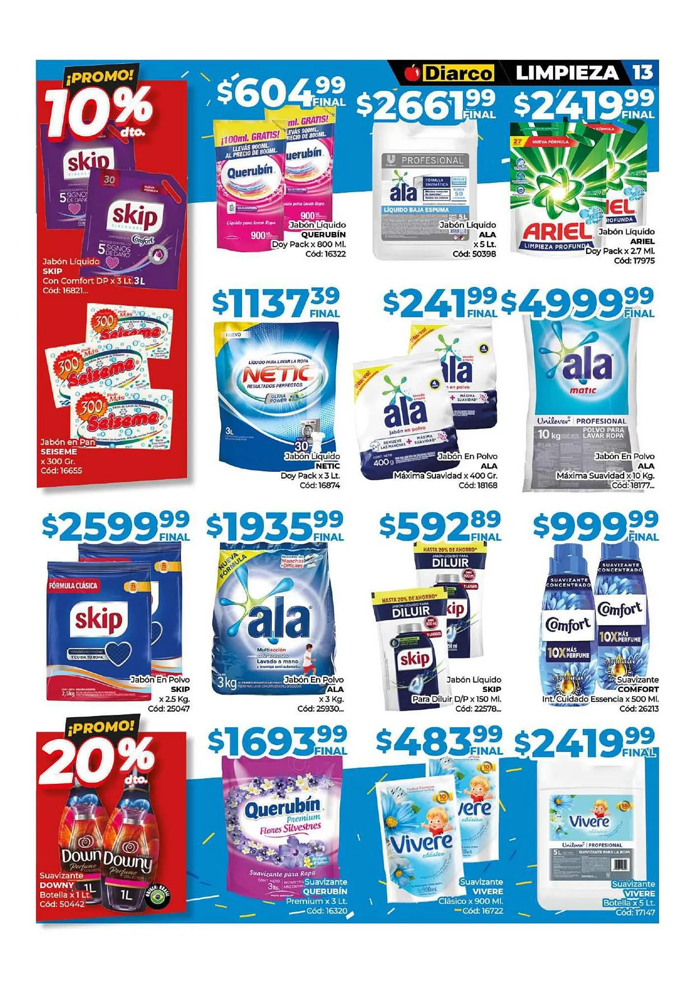 Ofertas de Catálogo Diarco 11 de septiembre al 17 de septiembre 2023 - Página 13 del catálogo