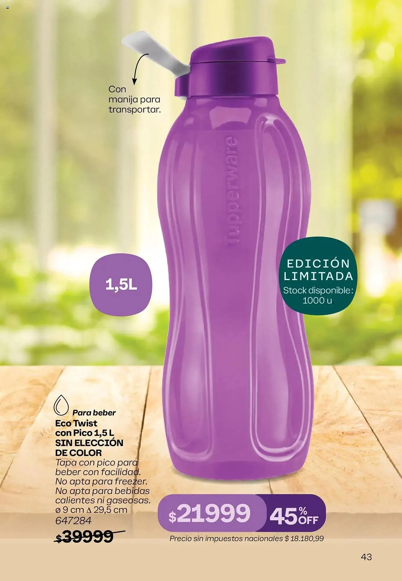 Ofertas de Catálogo Tupperware 16 de junio al 10 de julio 2025 - Página 44 del catálogo