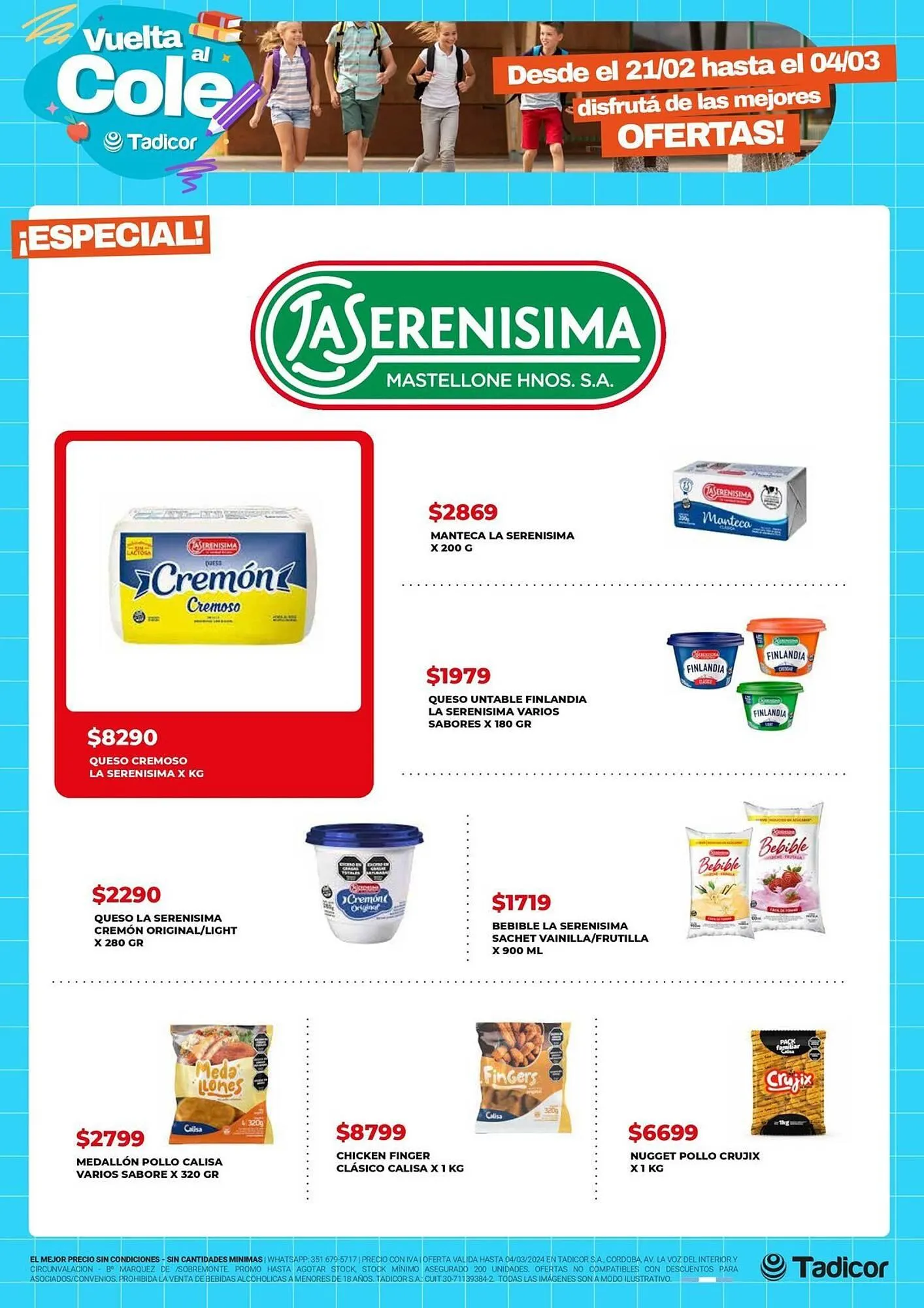 Ofertas de Catálogo Supermercados Tadicor 24 de marzo al 4 de abril 2025 - Página 7 del catálogo