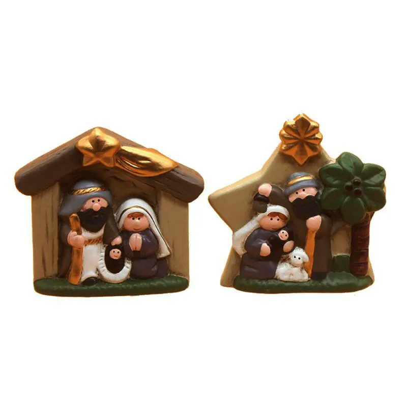 Mini Pesebre 9cm Surtido