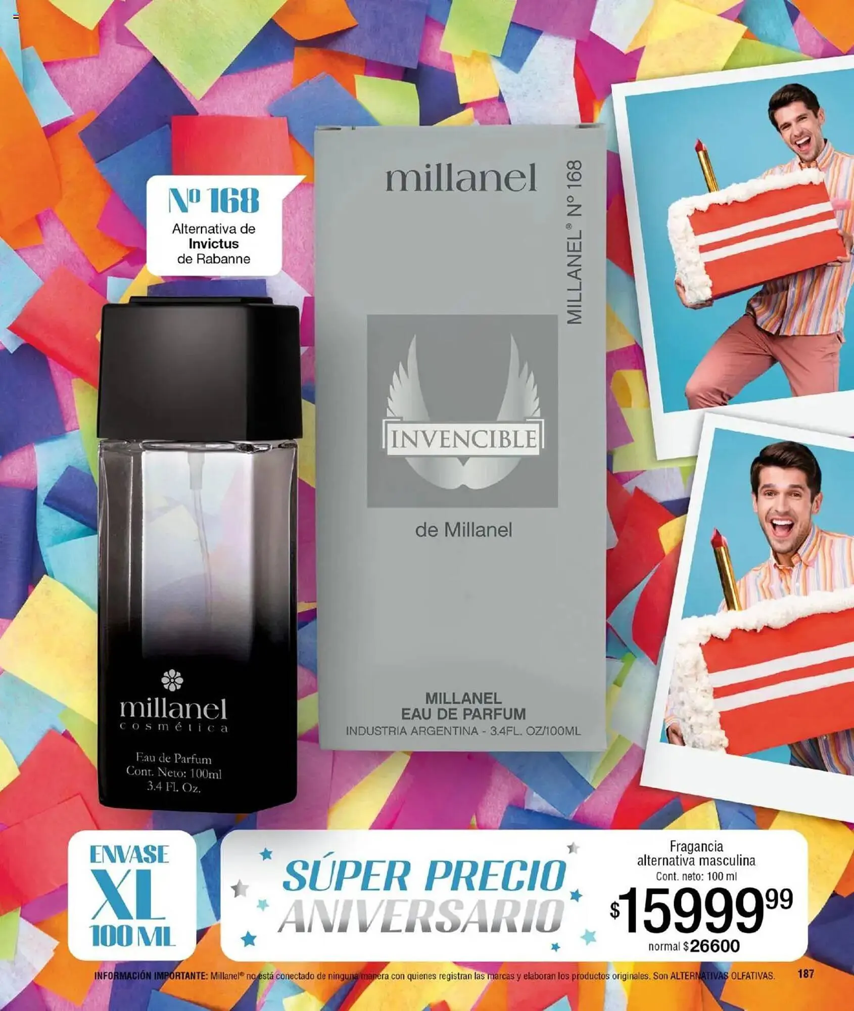 Ofertas de Catálogo Millanel Cosmética 31 de marzo al 27 de abril 2025 - Página 187 del catálogo