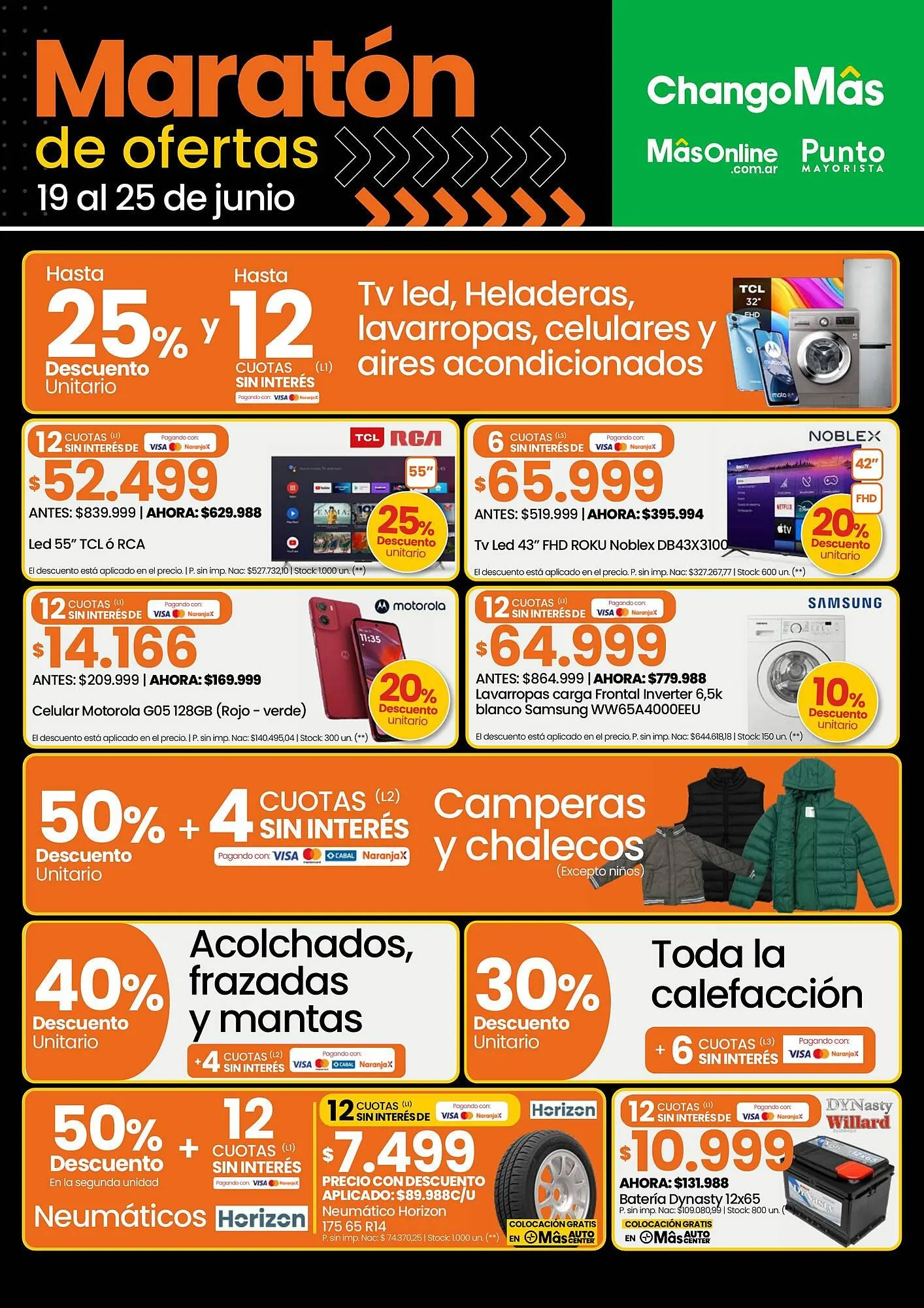 Ofertas de Catálogo Changomas 19 de junio al 25 de junio 2025 - Página 1 del catálogo