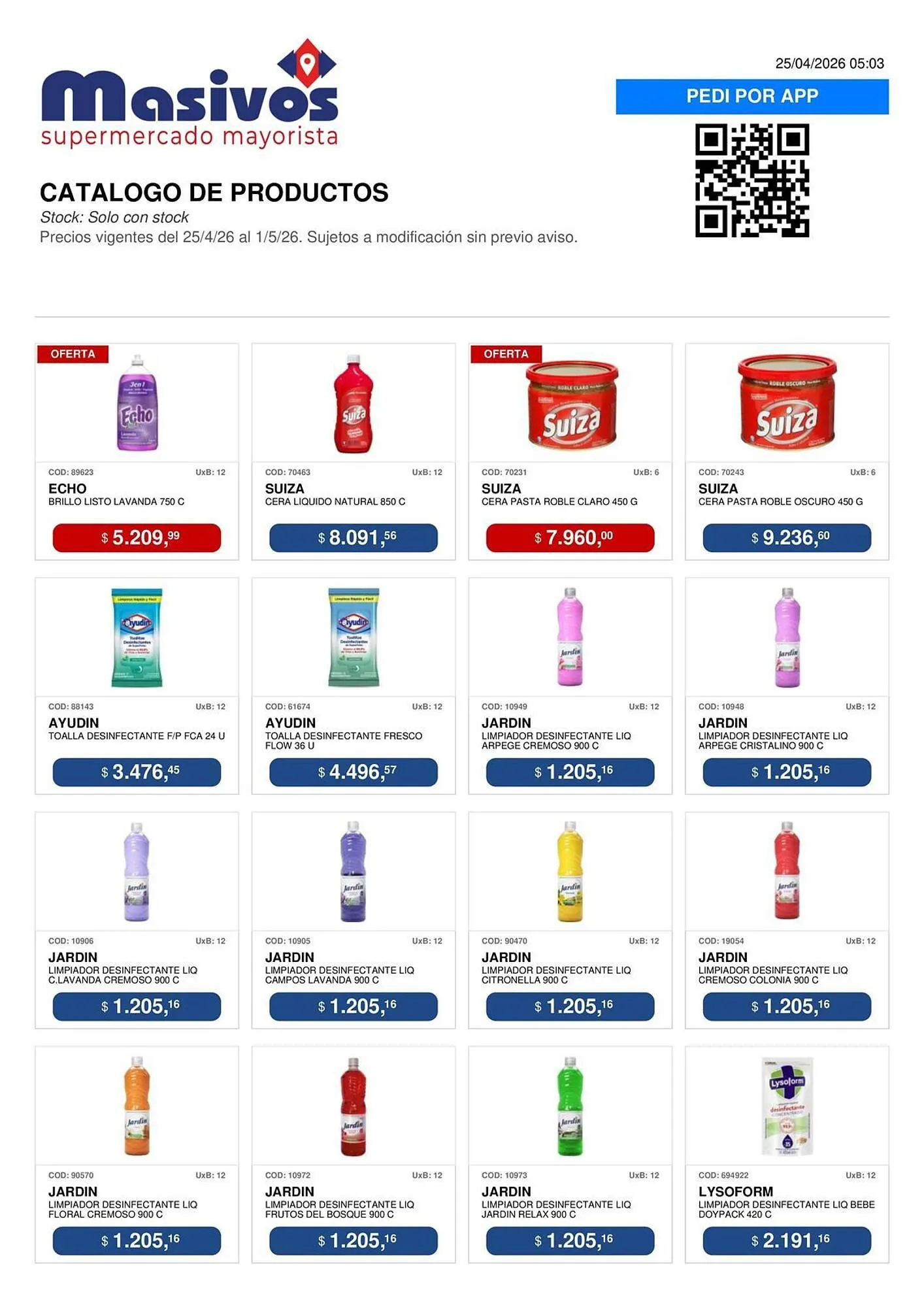 Ofertas de Catálogo Masivos 25 de abril al 1 de mayo 2026 - Página 67 del catálogo