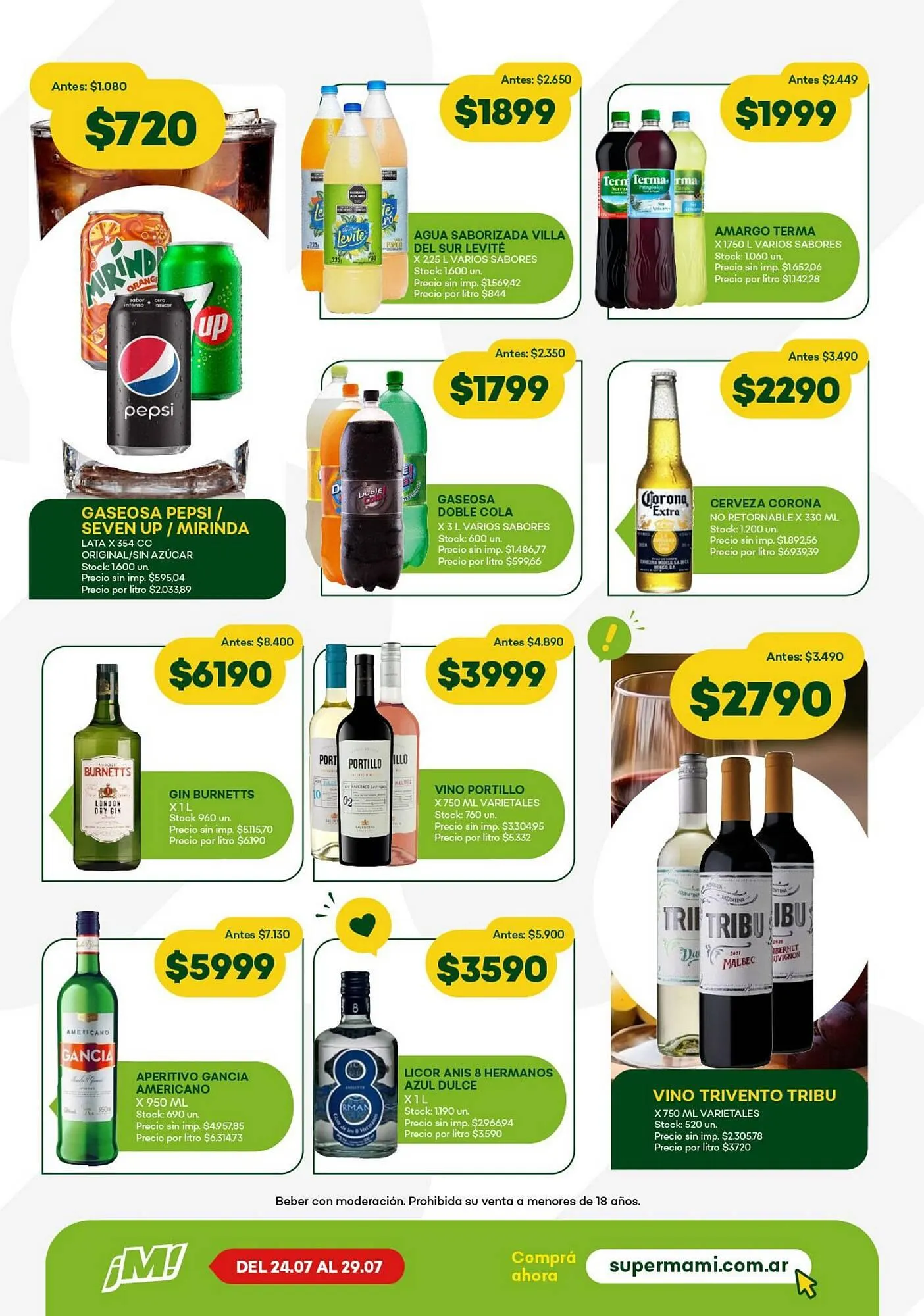 Ofertas de Catálogo Super MAMI 24 de julio al 29 de julio 2025 - Página 4 del catálogo