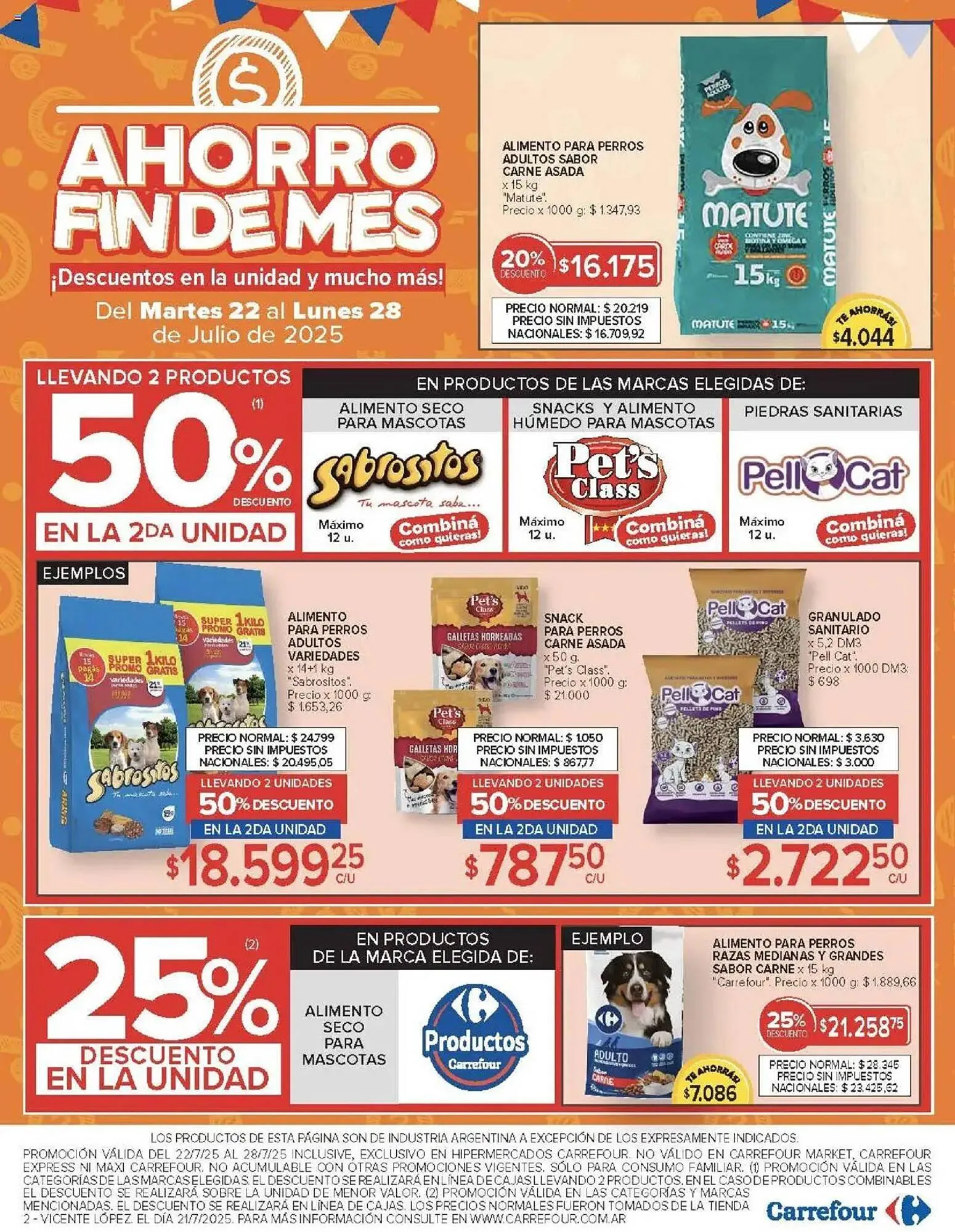 Ofertas de Catálogo Carrefour 22 de julio al 28 de julio 2025 - Página 20 del catálogo
