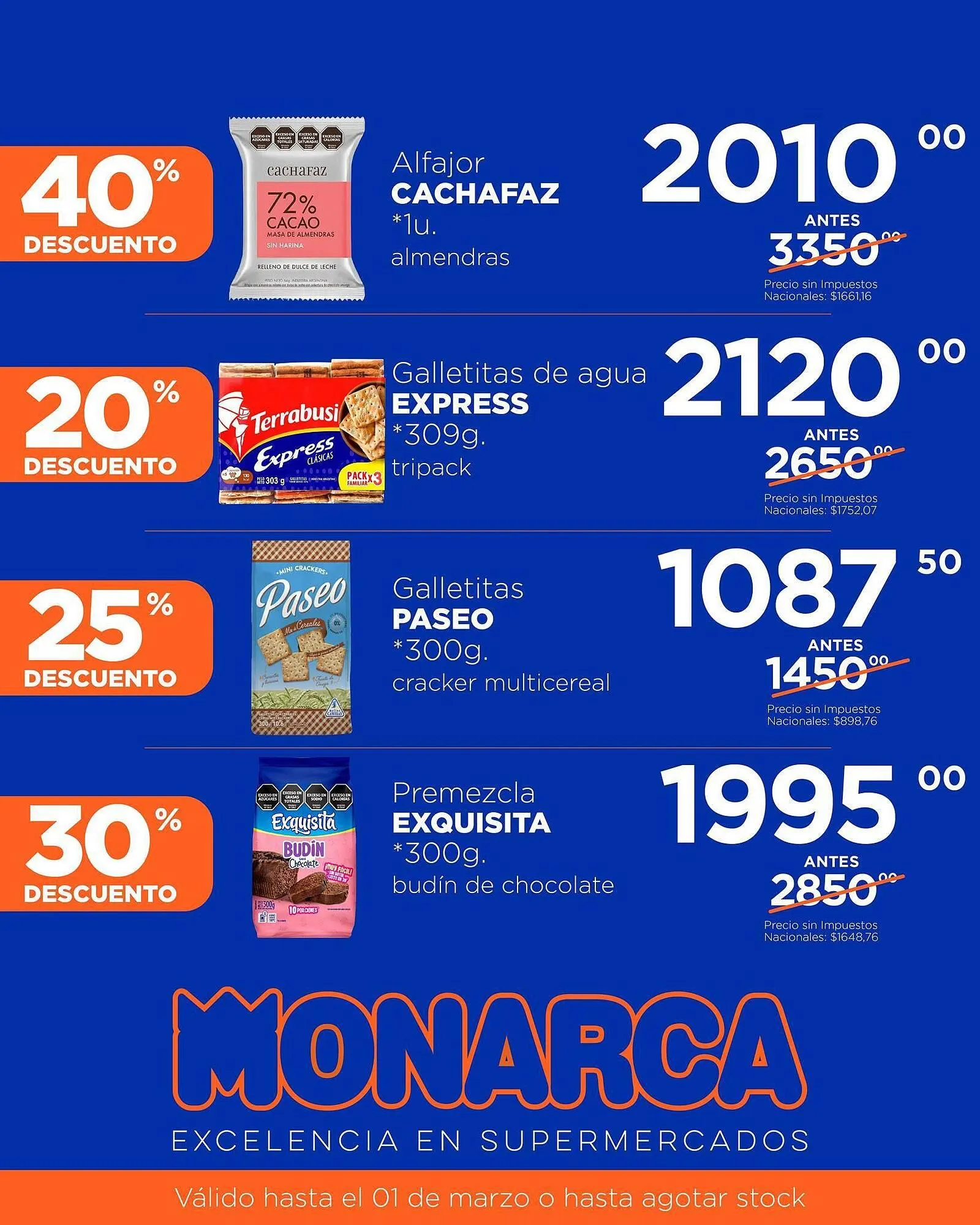 Ofertas de Catálogo Supermercados Monarca 2 de febrero al 1 de marzo 2026 - Página 3 del catálogo