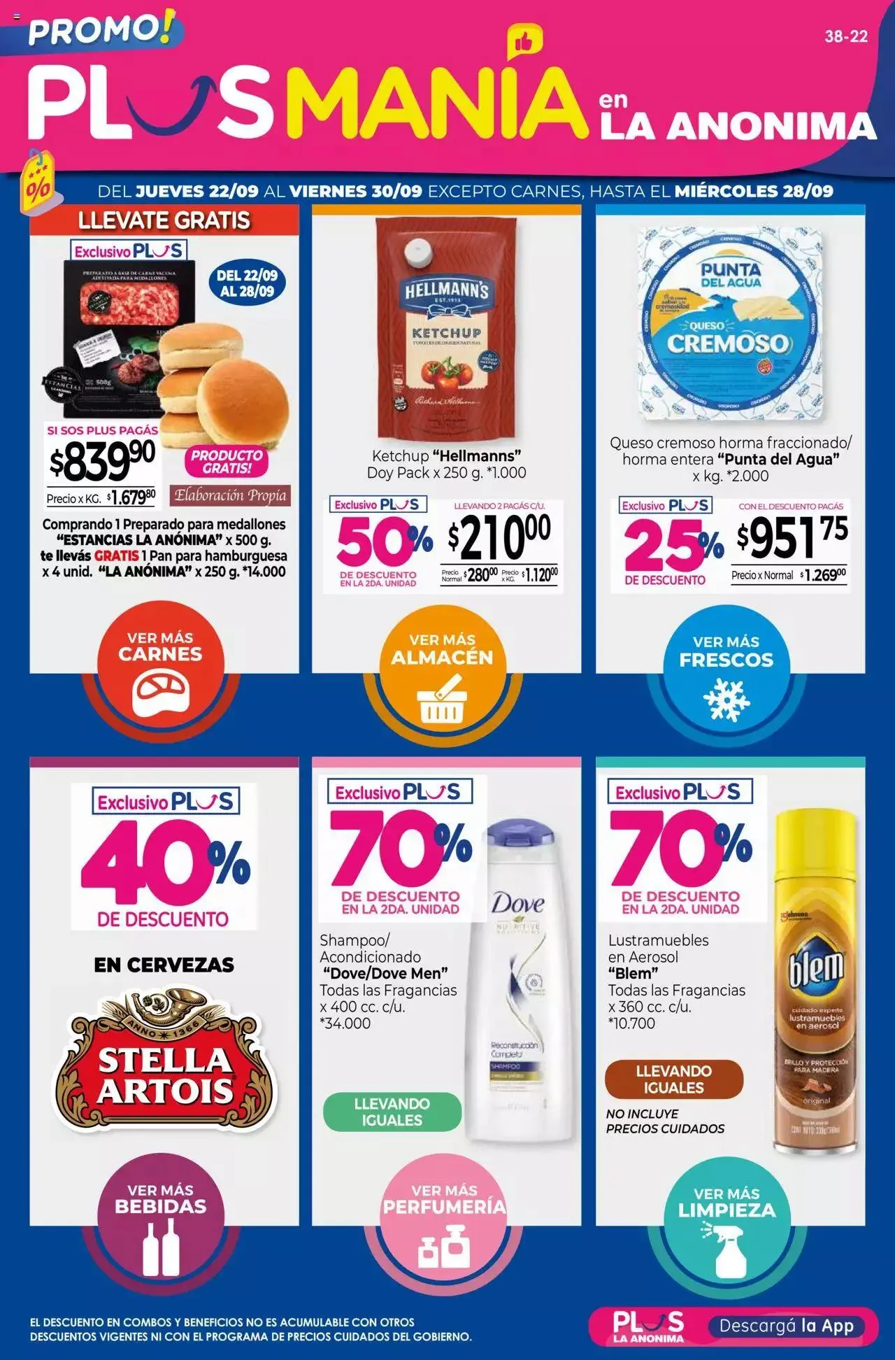 Ofertas de La Anonima - Super Ventajas - Septiembre 2022 22 de septiembre al 30 de septiembre 2023 - Página 1 del catálogo