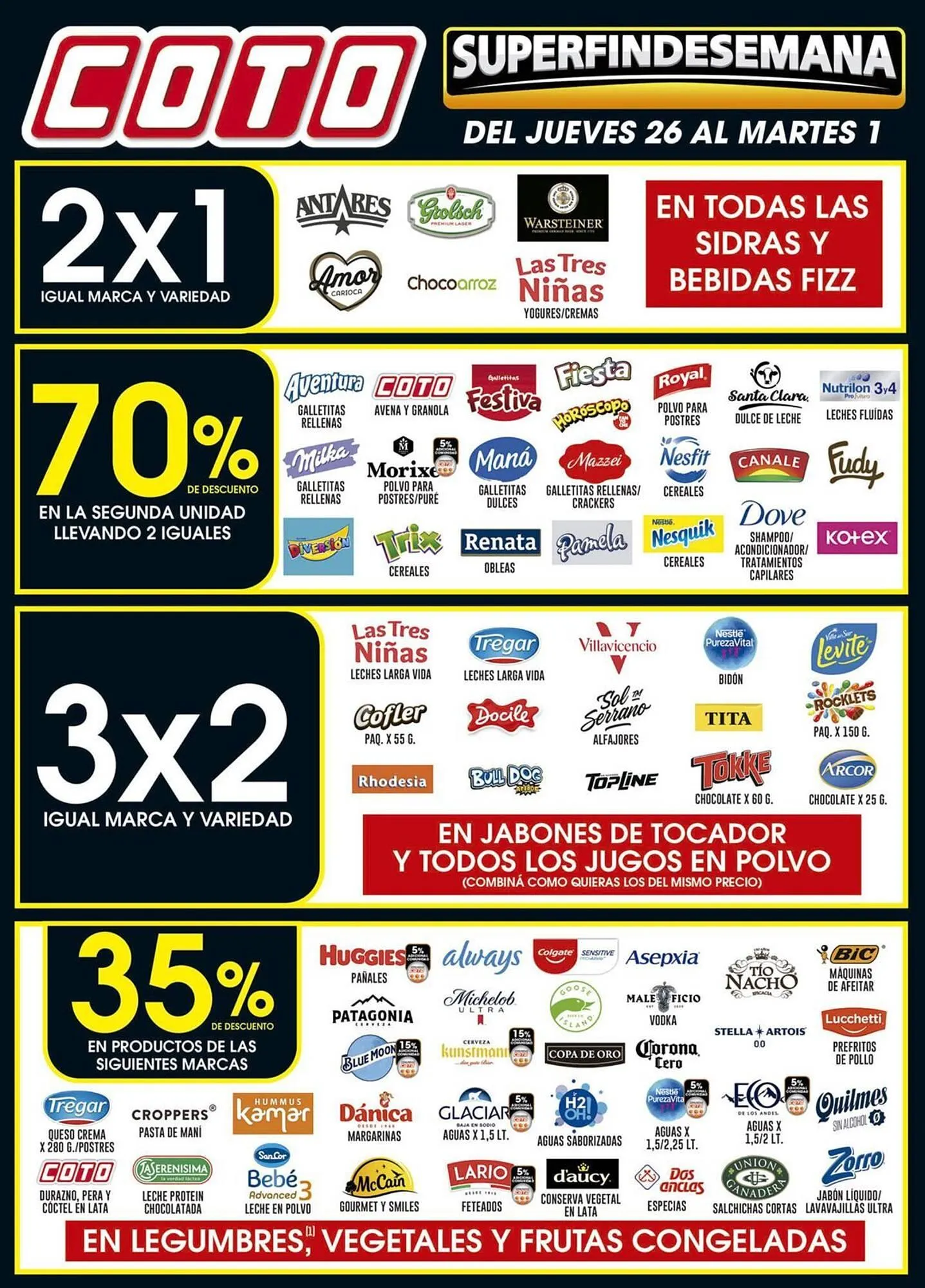 Ofertas de Catálogo Coto 26 de junio al 1 de julio 2025 - Página 1 del catálogo