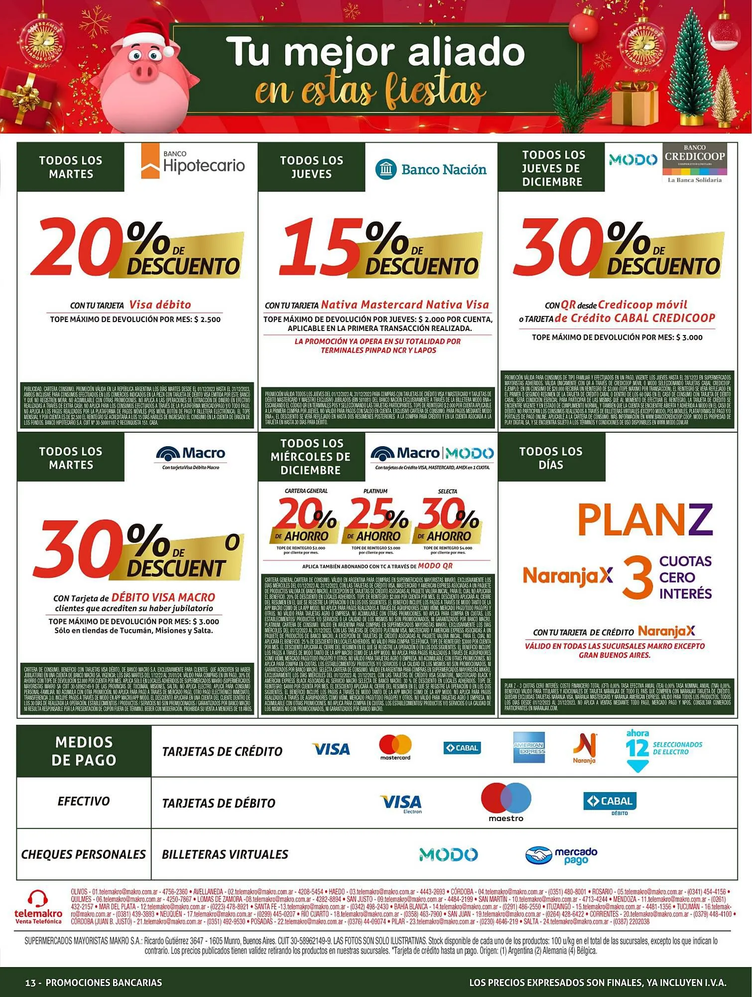 Ofertas de Catálogo Makro 30 de noviembre al 6 de diciembre 2023 - Página 13 del catálogo