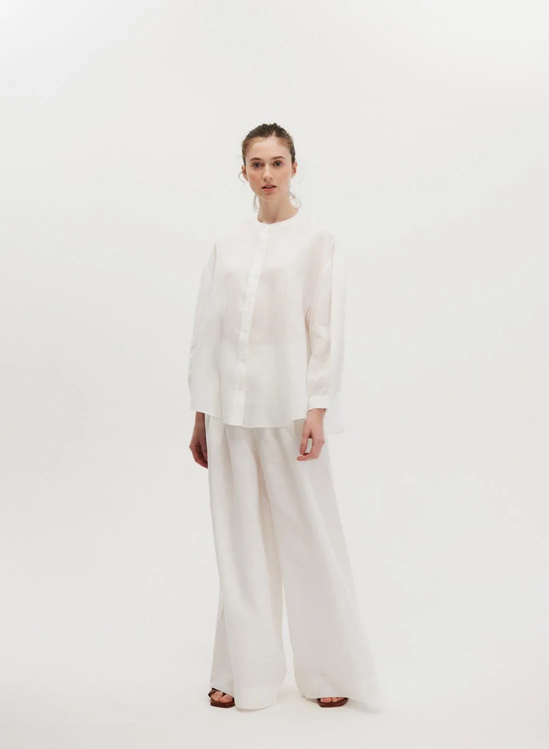 CAMISA AMPLIA MAO LINO