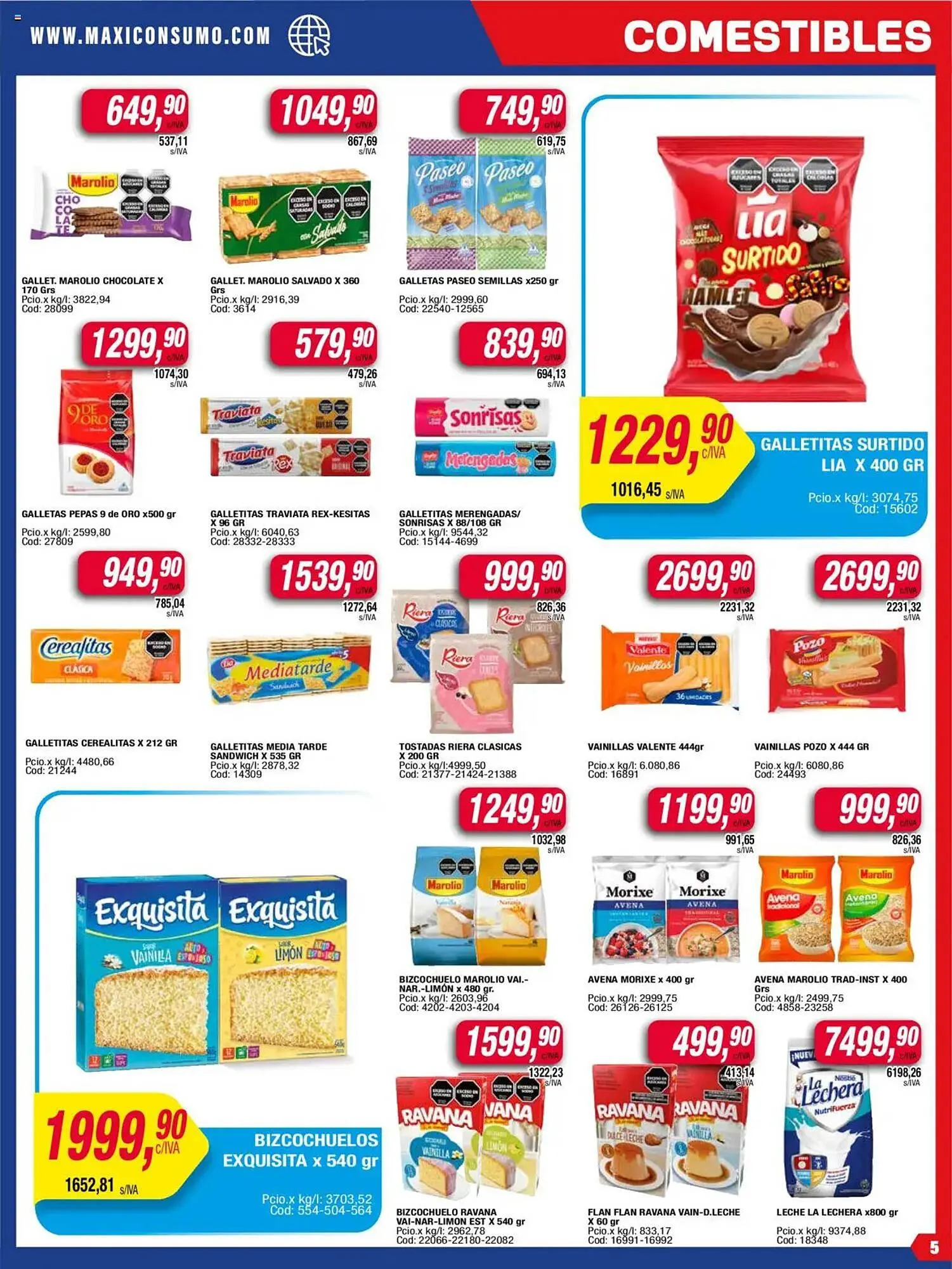 Ofertas de Catálogo Maxiconsumo 4 de agosto al 11 de agosto 2025 - Página 5 del catálogo