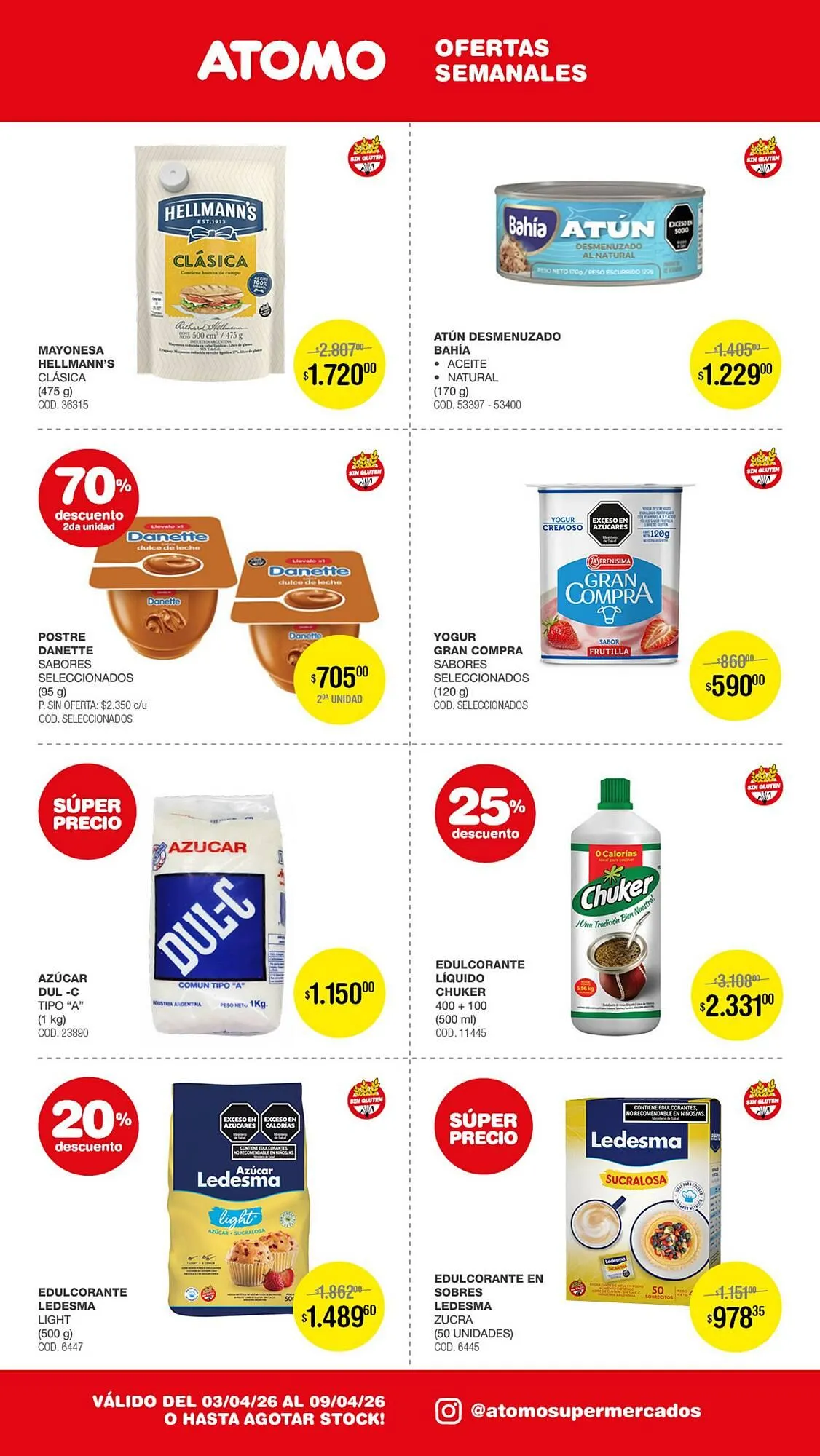 Ofertas de Catálogo Atomo Conviene 3 de abril al 9 de abril 2026 - Página 11 del catálogo