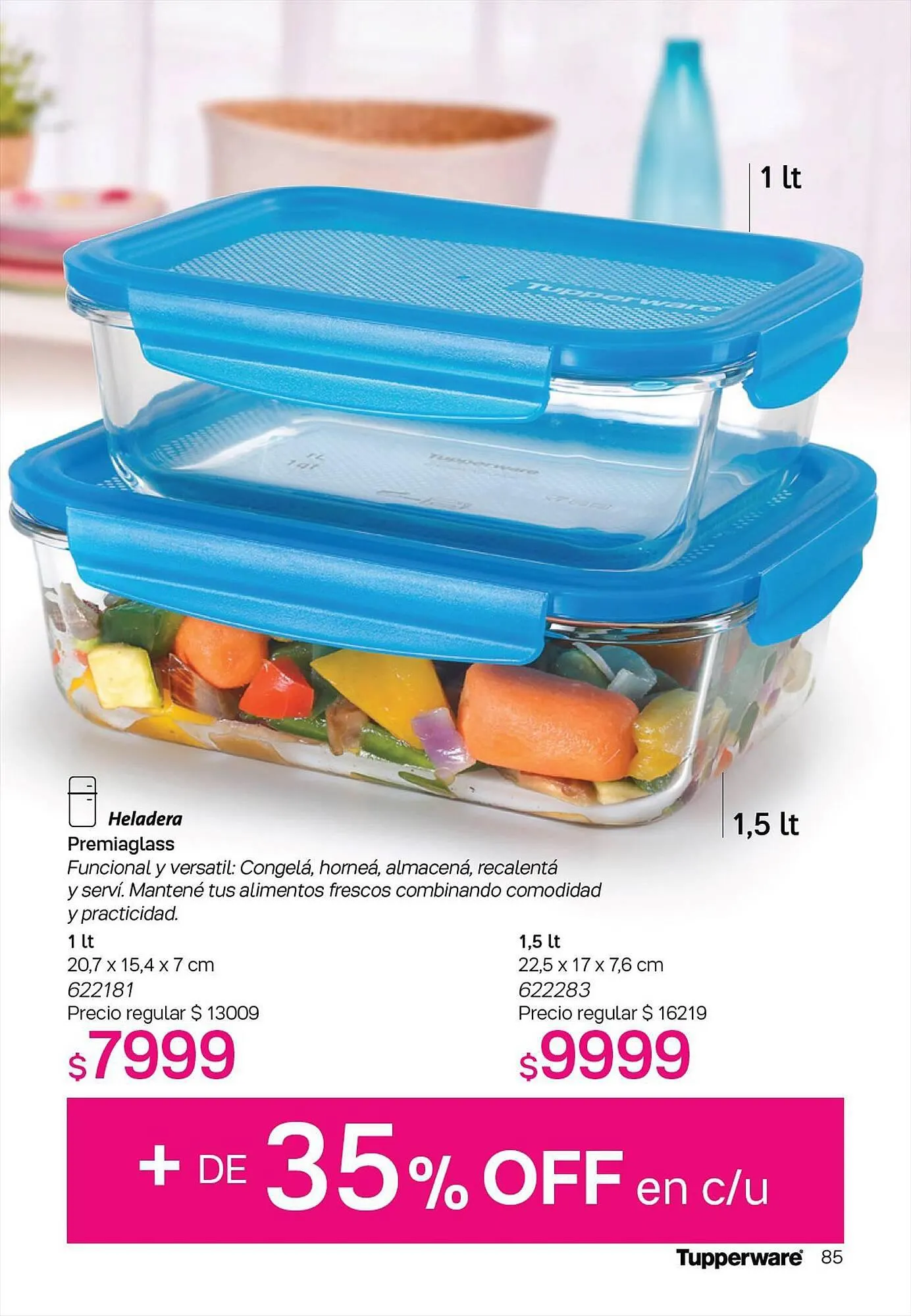 Ofertas de Catálogo Tupperware 25 de septiembre al 31 de octubre 2023 - Página 86 del catálogo