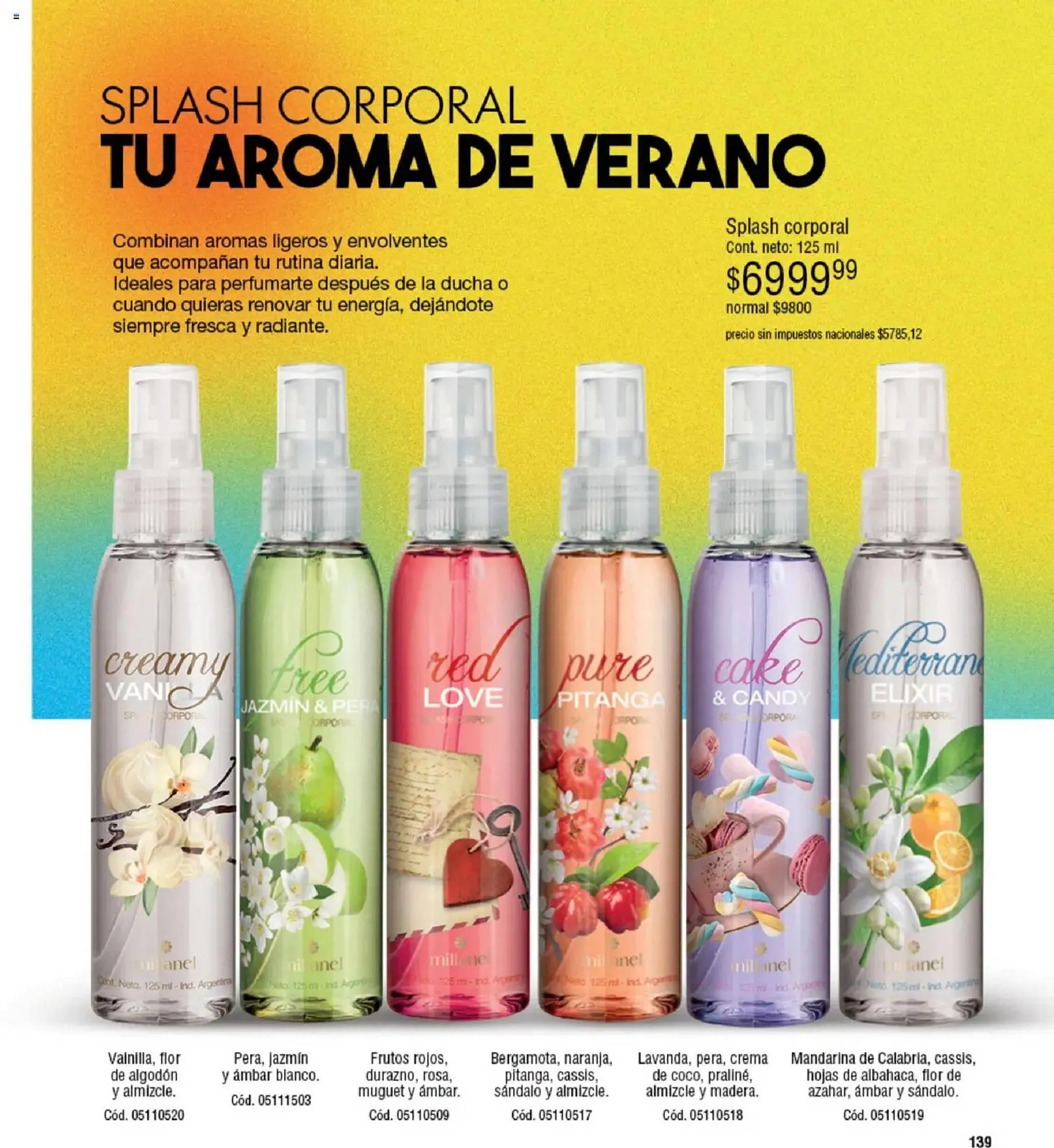 Ofertas de Catálogo Millanel Cosmética 5 de enero al 1 de febrero 2026 - Página 139 del catálogo
