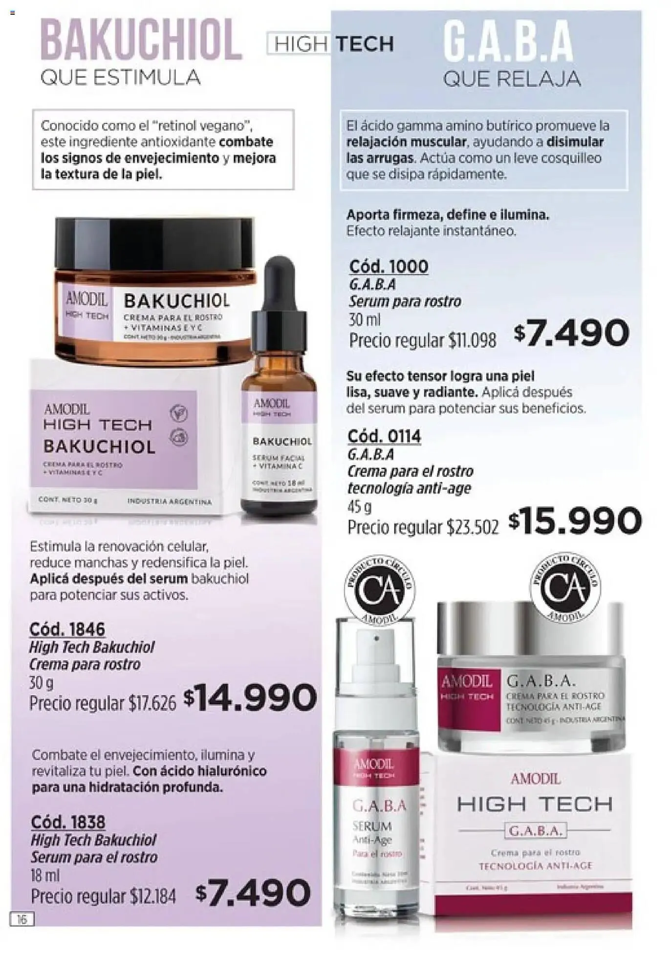 Ofertas de Catálogo Amodil 1 de octubre al 1 de noviembre 2025 - Página 16 del catálogo