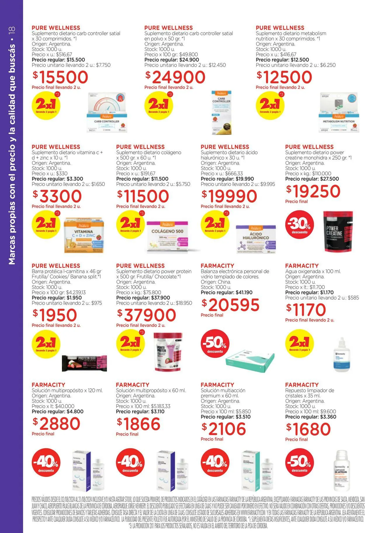Ofertas de Farmacity 1 de agosto al 31 de agosto 2024 - Página 18 del catálogo