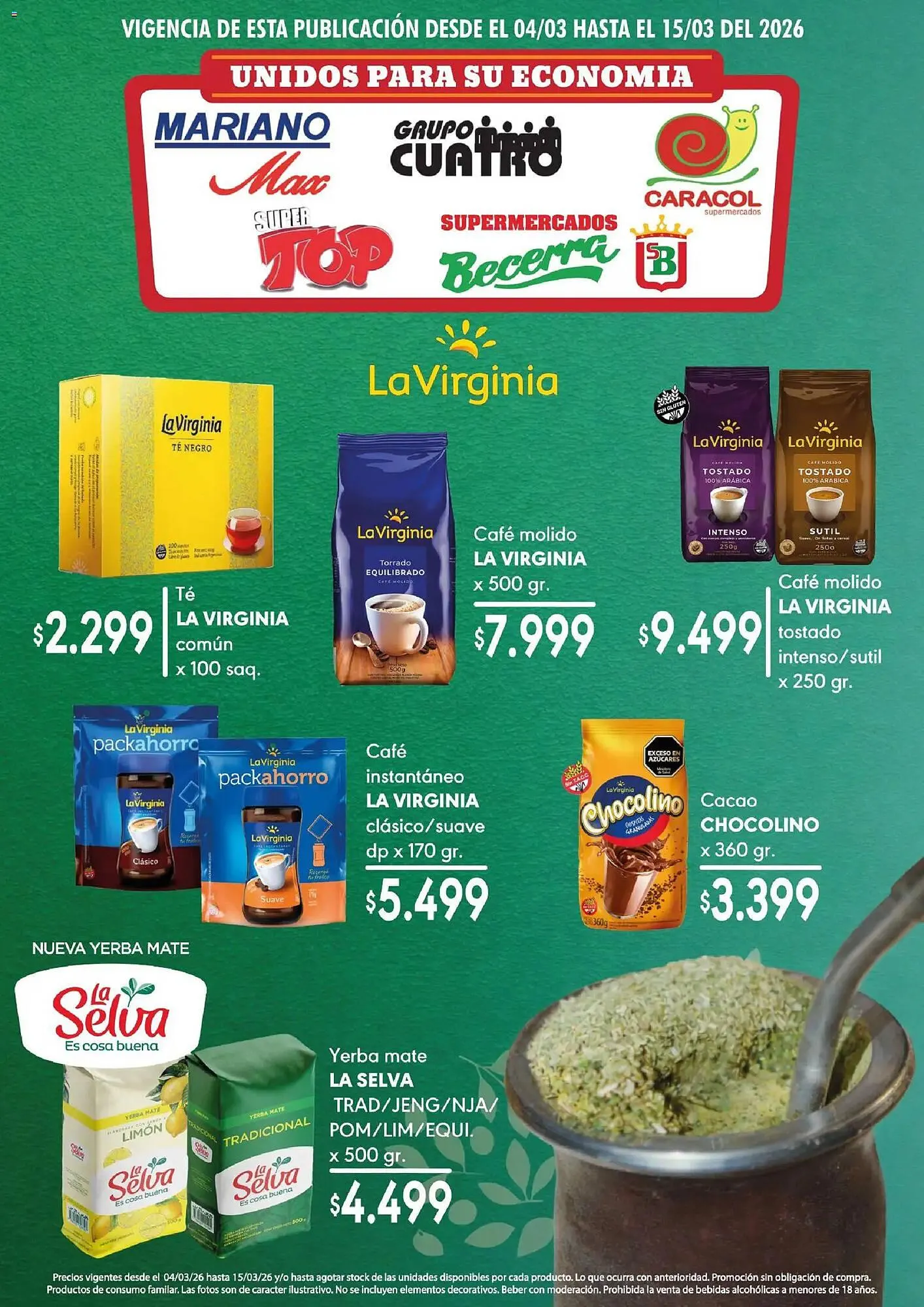 Ofertas de Catálogo Supermercados Mariano Max 3 de marzo al 16 de marzo 2026 - Página 11 del catálogo