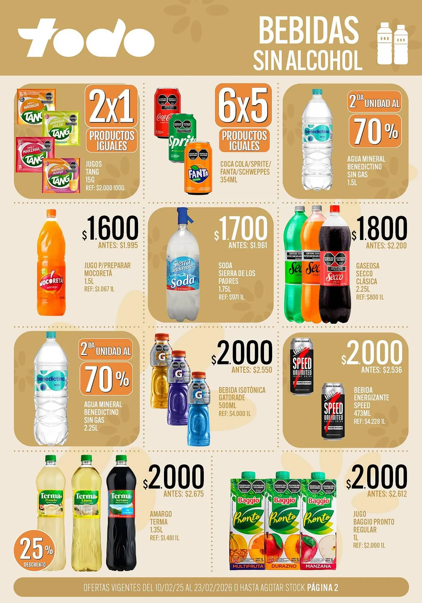 Ofertas de Catálogo Supermercados Todo 10 de febrero al 23 de febrero 2026 - Página 2 del catálogo