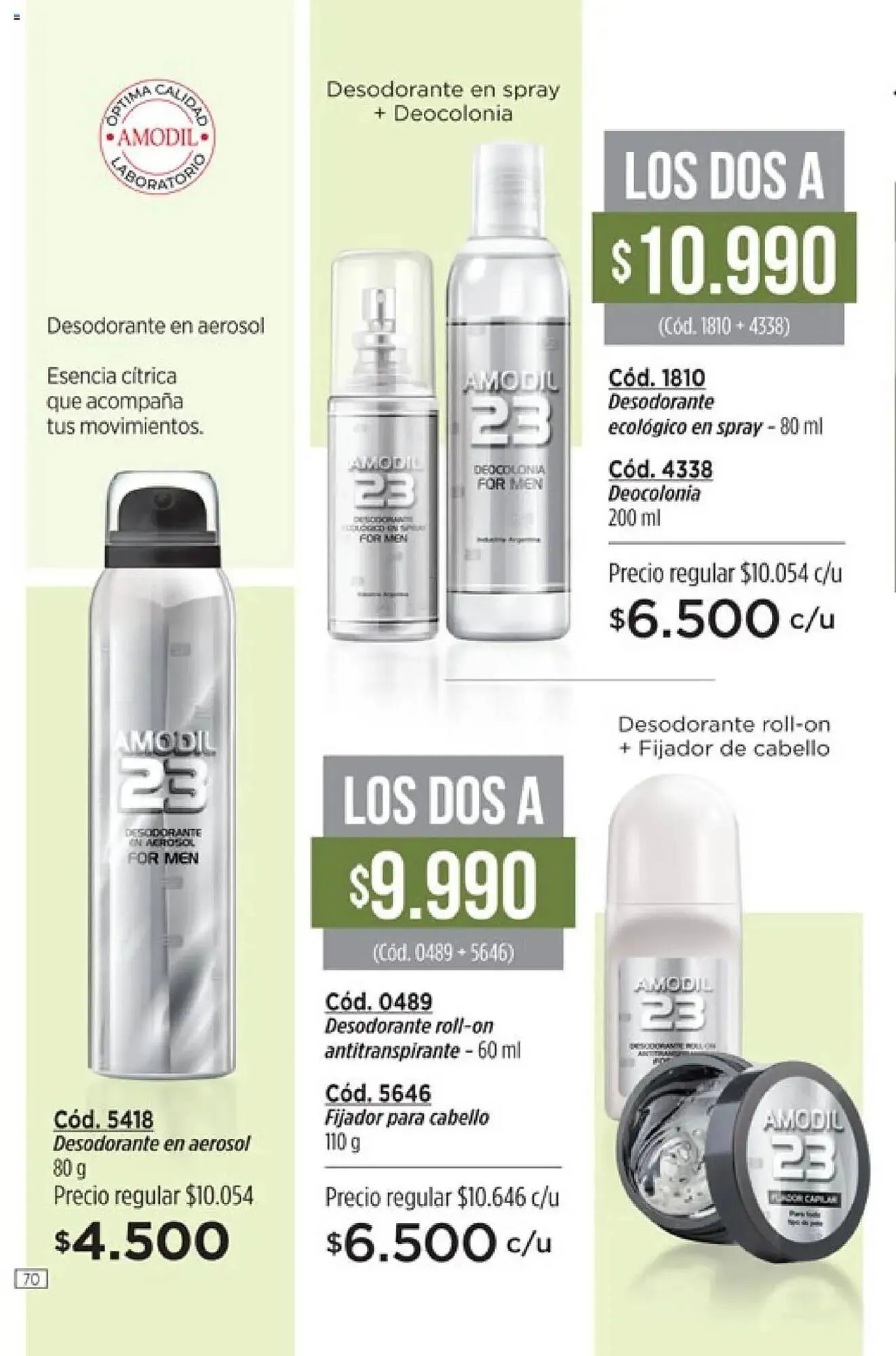 Ofertas de Catálogo Amodil 26 de junio al 21 de julio 2025 - Página 70 del catálogo